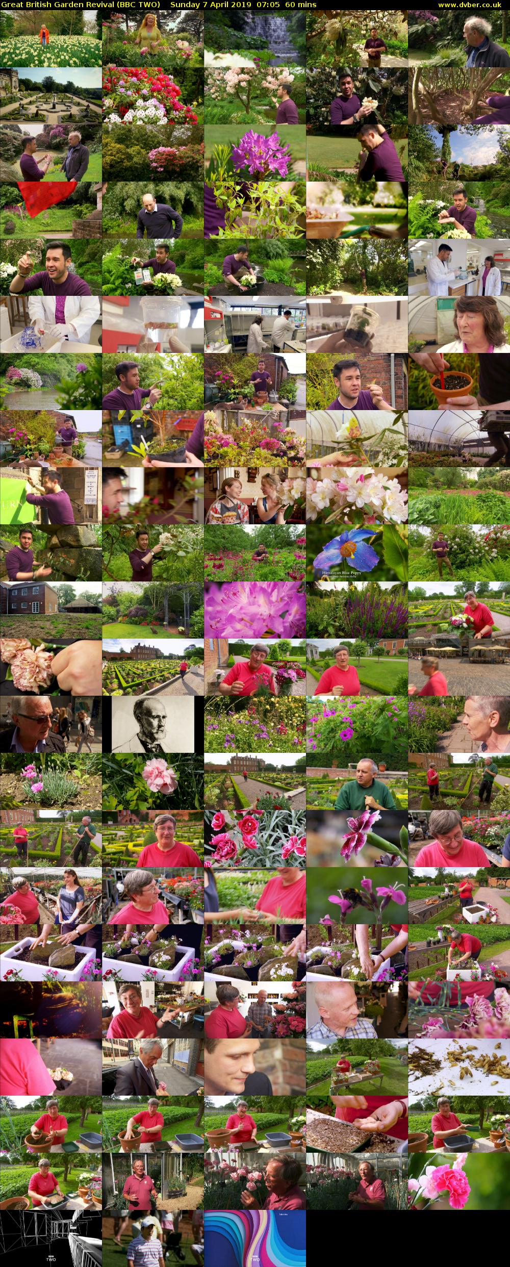 Great British Garden Revival (BBC TWO) Sunday 7 April 2019 07:05 - 08:05