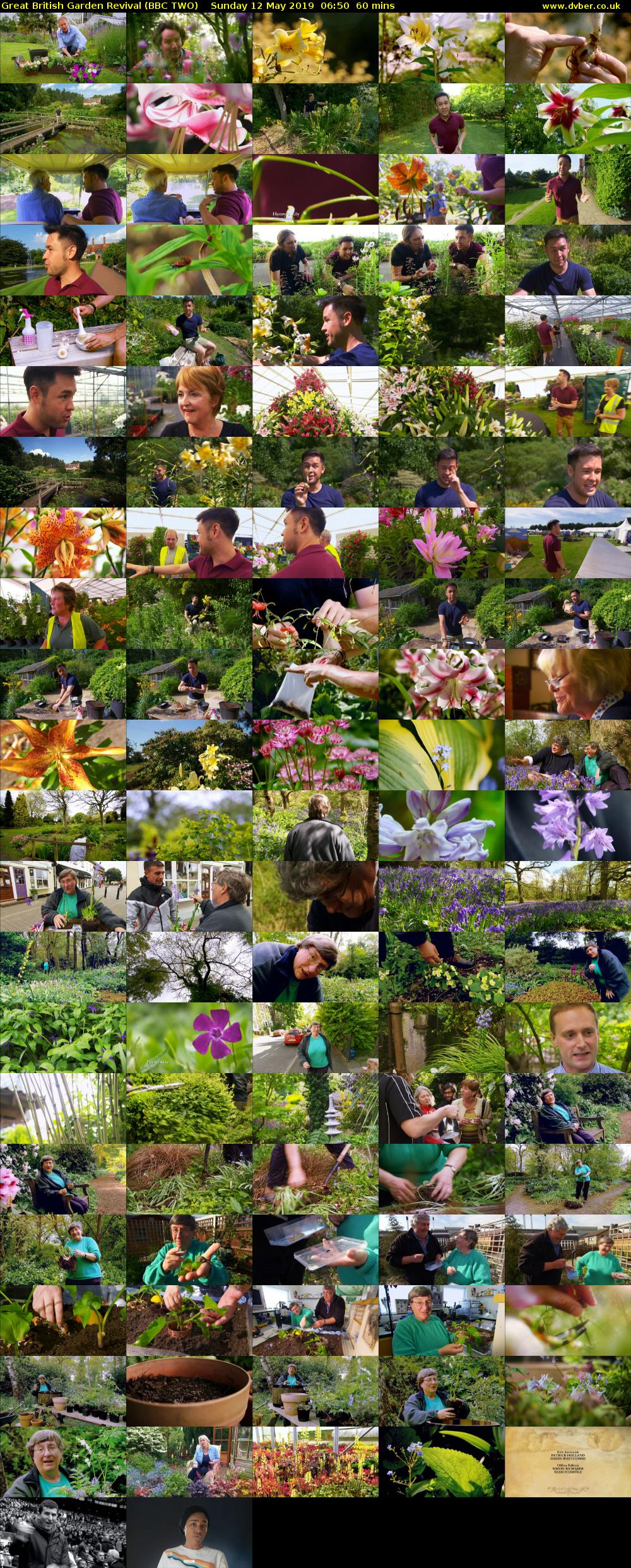 Great British Garden Revival (BBC TWO) Sunday 12 May 2019 06:50 - 07:50