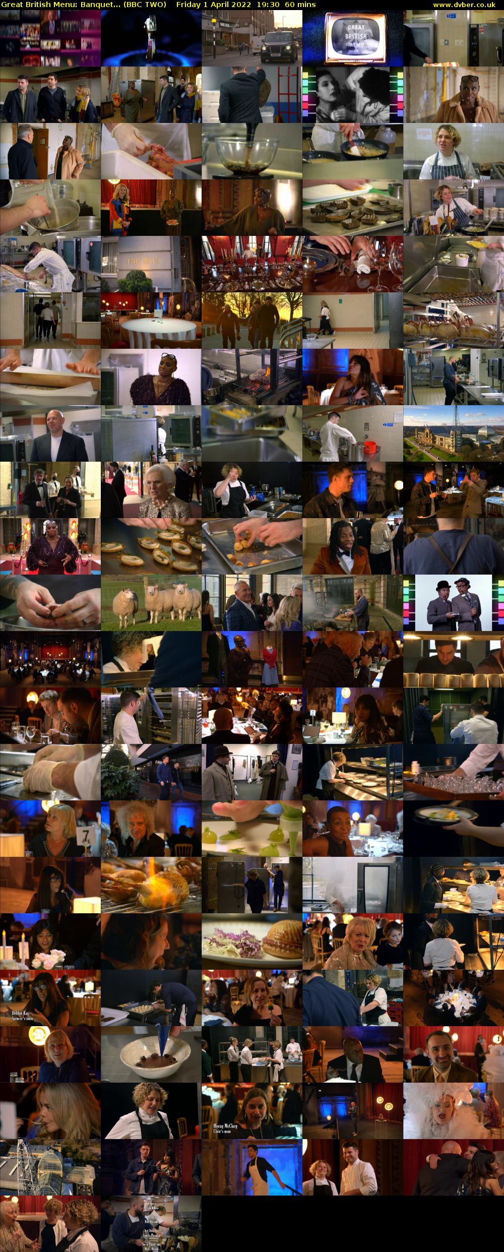 Great British Menu: Banquet... (BBC TWO) Friday 1 April 2022 19:30 - 20:30