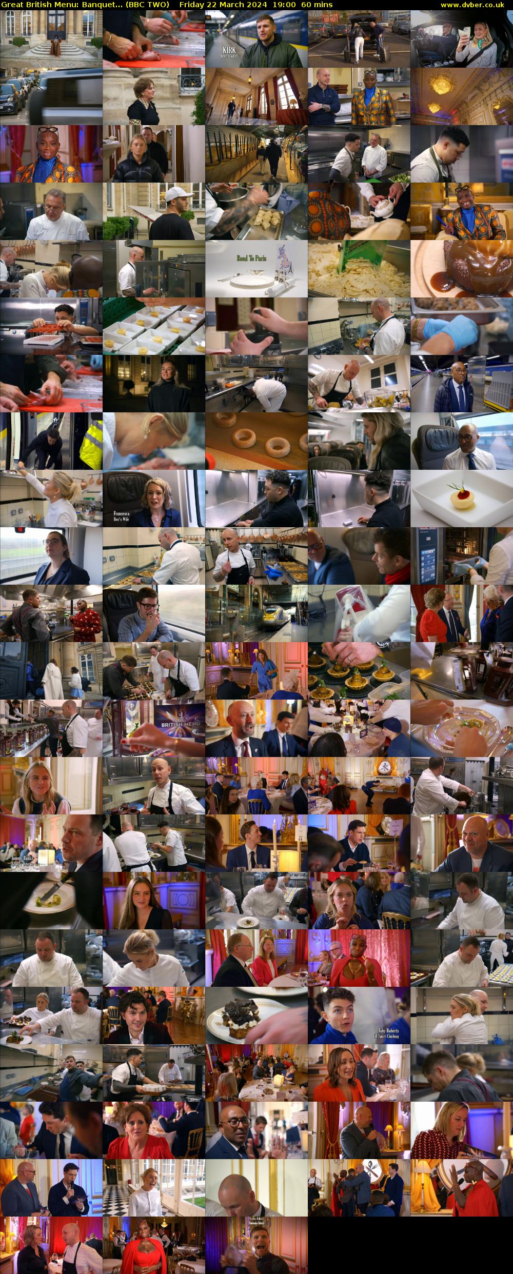 Great British Menu: Banquet... (BBC TWO) Friday 22 March 2024 19:00 - 20:00
