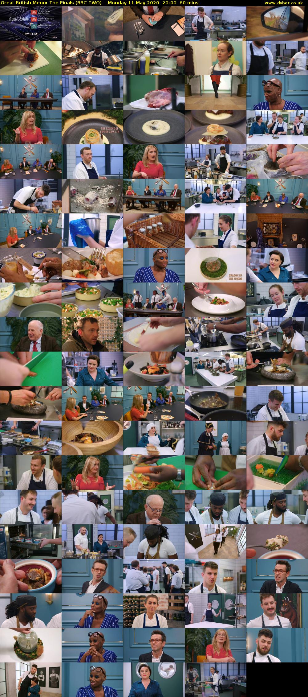 Great British Menu: The Finals (BBC TWO) Monday 11 May 2020 20:00 - 21:00
