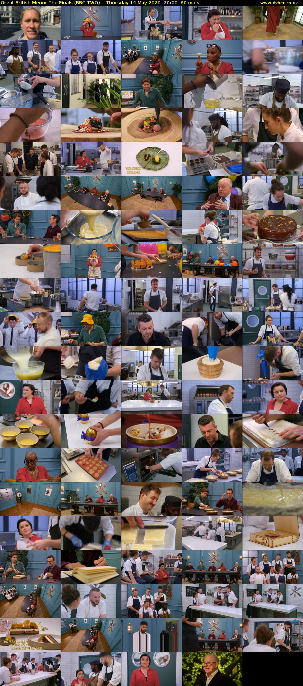 Great British Menu: The Finals (BBC TWO) Thursday 14 May 2020 20:00 - 21:00