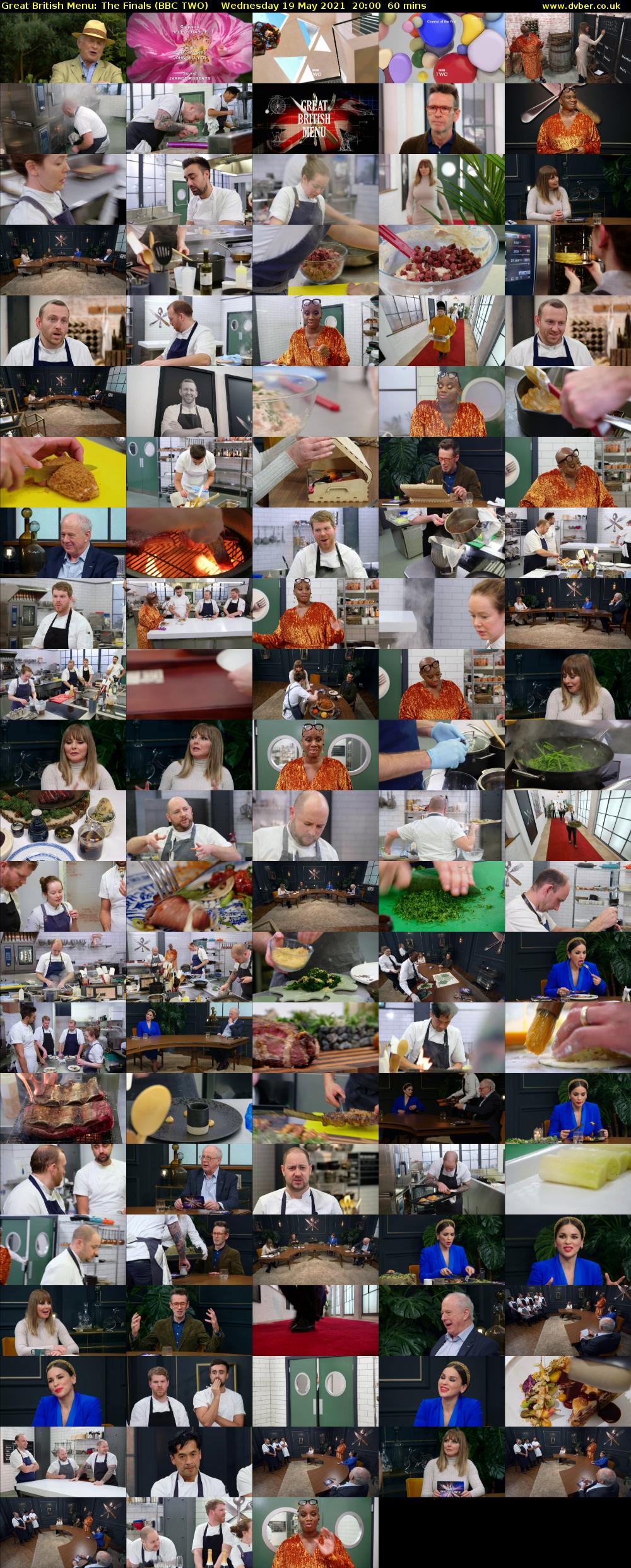 Great British Menu: The Finals (BBC TWO) Wednesday 19 May 2021 20:00 - 21:00