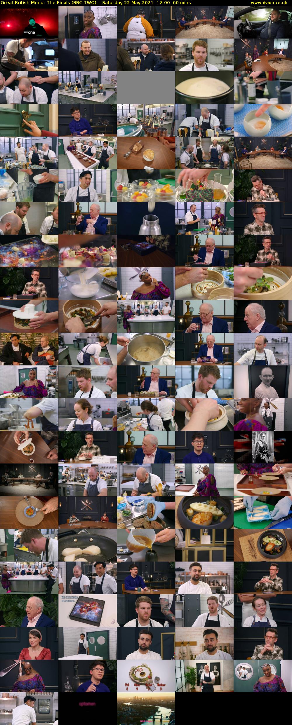Great British Menu: The Finals (BBC TWO) Saturday 22 May 2021 12:00 - 13:00