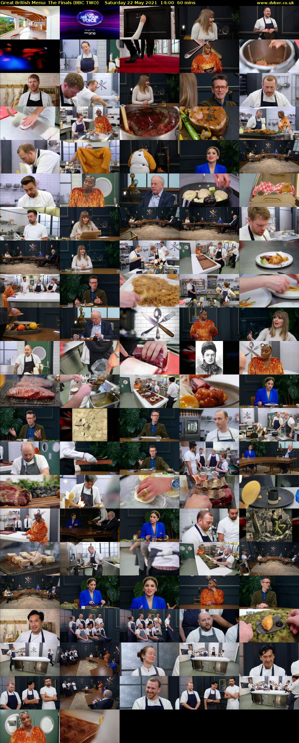 Great British Menu: The Finals (BBC TWO) Saturday 22 May 2021 14:00 - 15:00