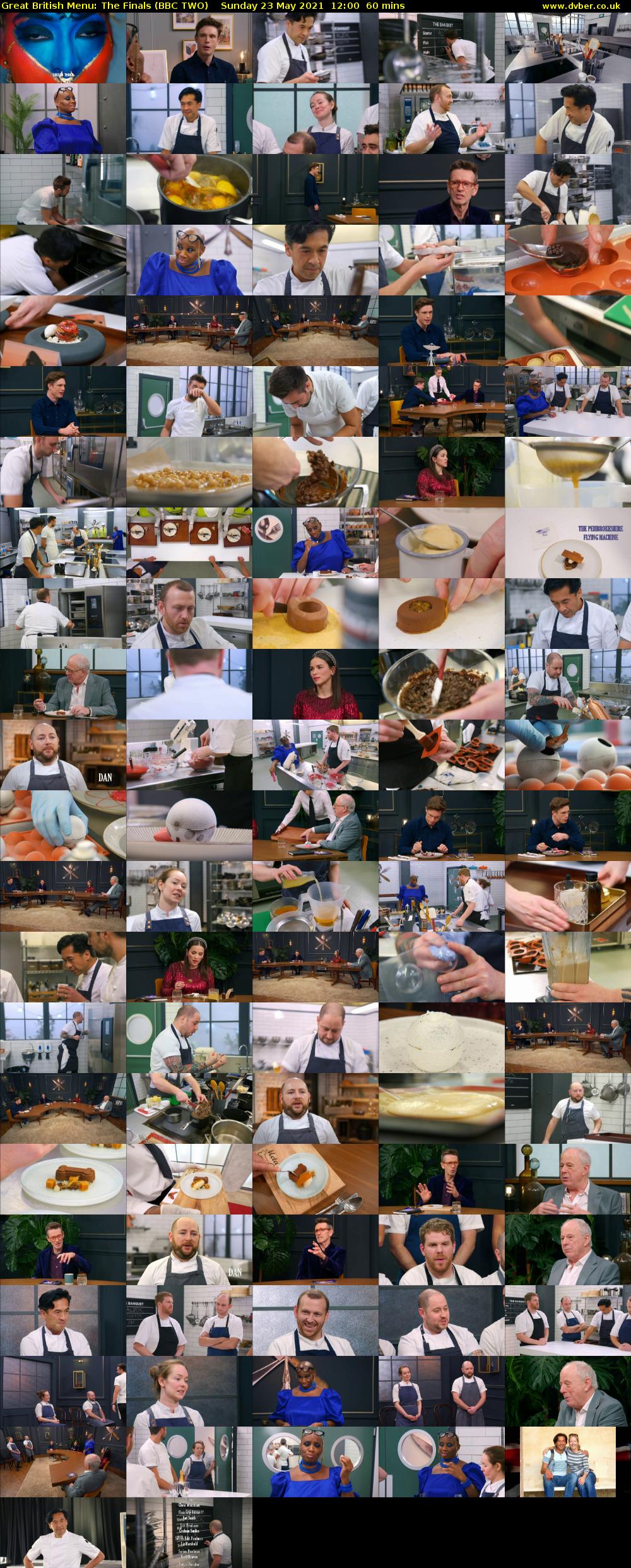 Great British Menu: The Finals (BBC TWO) Sunday 23 May 2021 12:00 - 13:00
