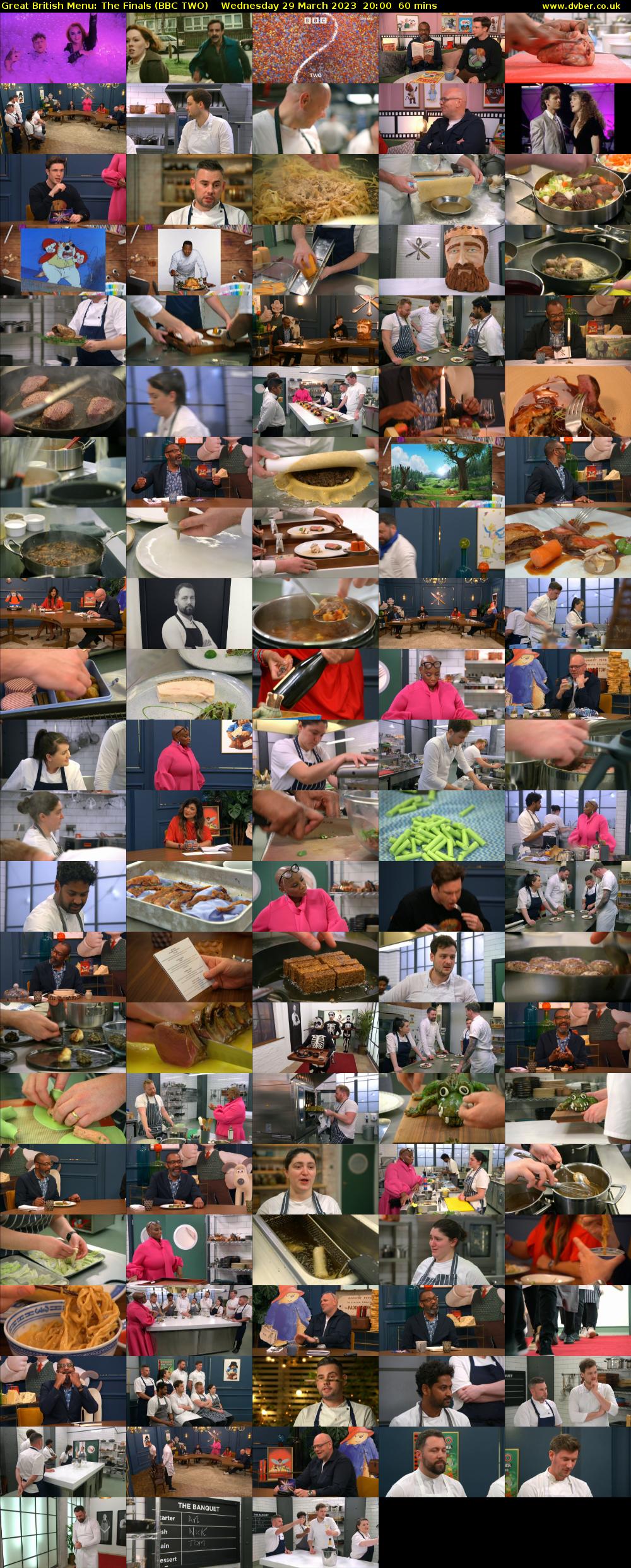 Great British Menu: The Finals (BBC TWO) Wednesday 29 March 2023 20:00 - 21:00