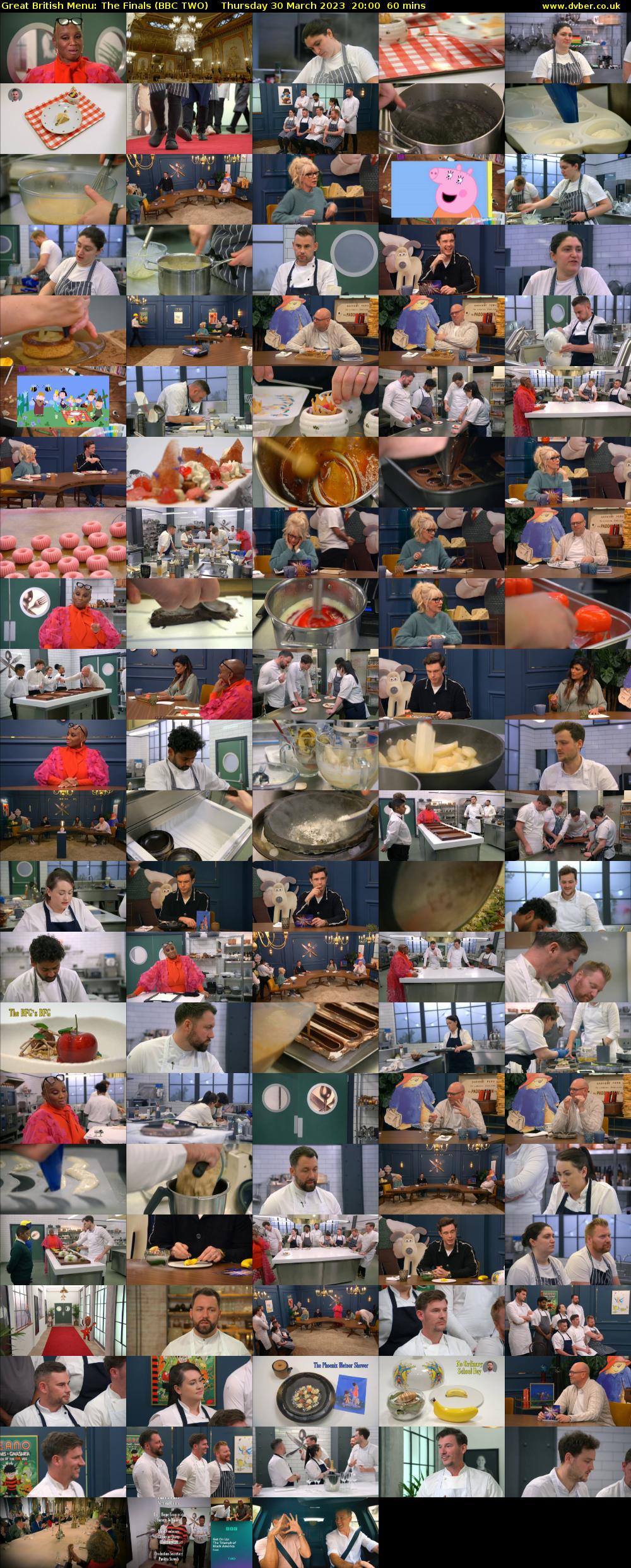 Great British Menu: The Finals (BBC TWO) Thursday 30 March 2023 20:00 - 21:00