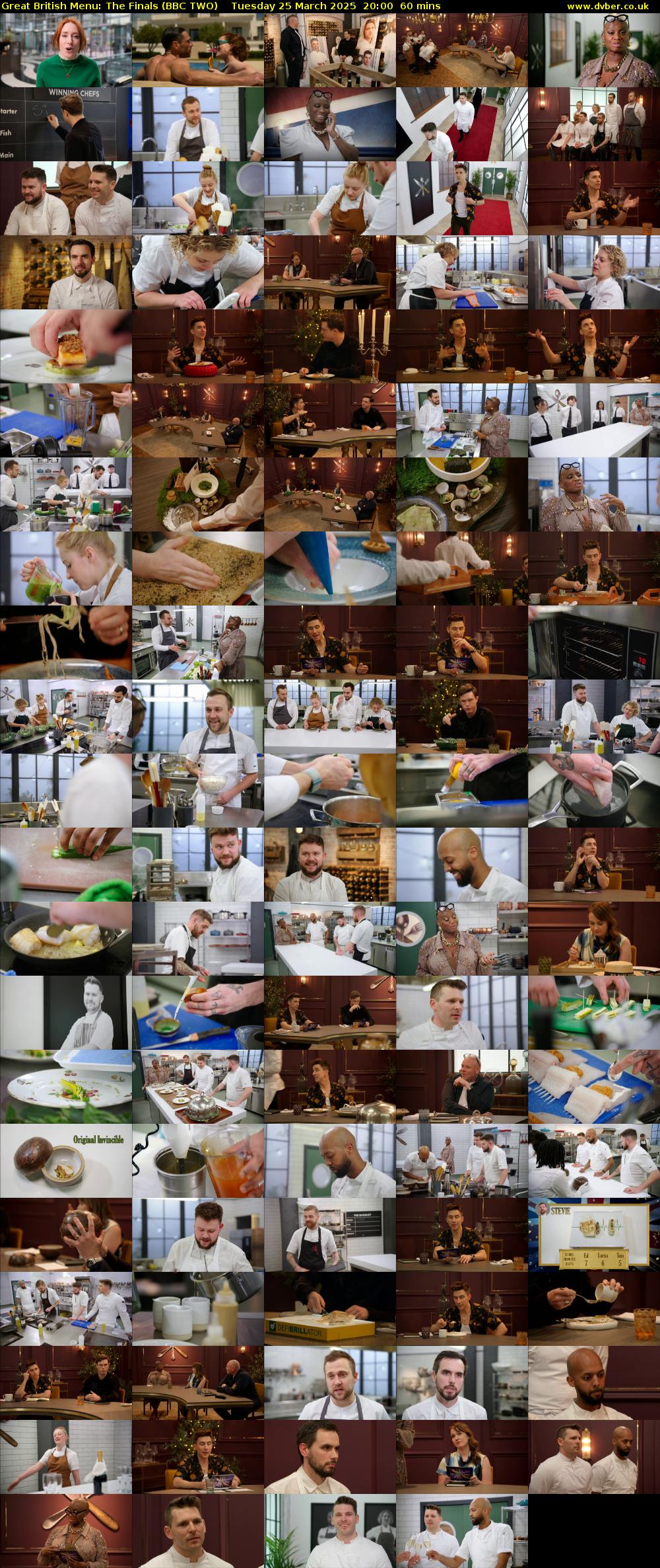 Great British Menu: The Finals (BBC TWO) Tuesday 25 March 2025 20:00 - 21:00