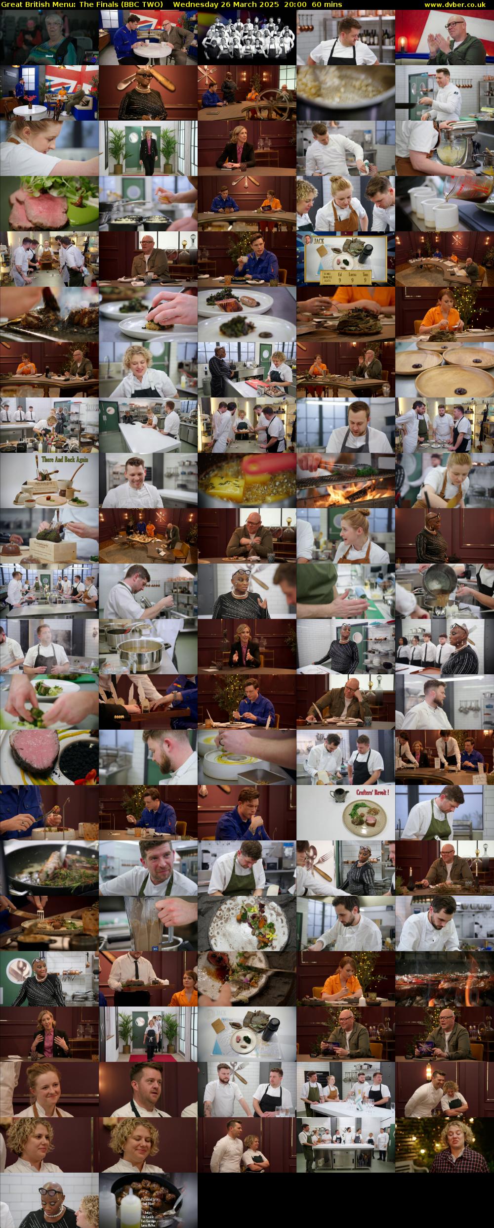 Great British Menu: The Finals (BBC TWO) Wednesday 26 March 2025 20:00 - 21:00