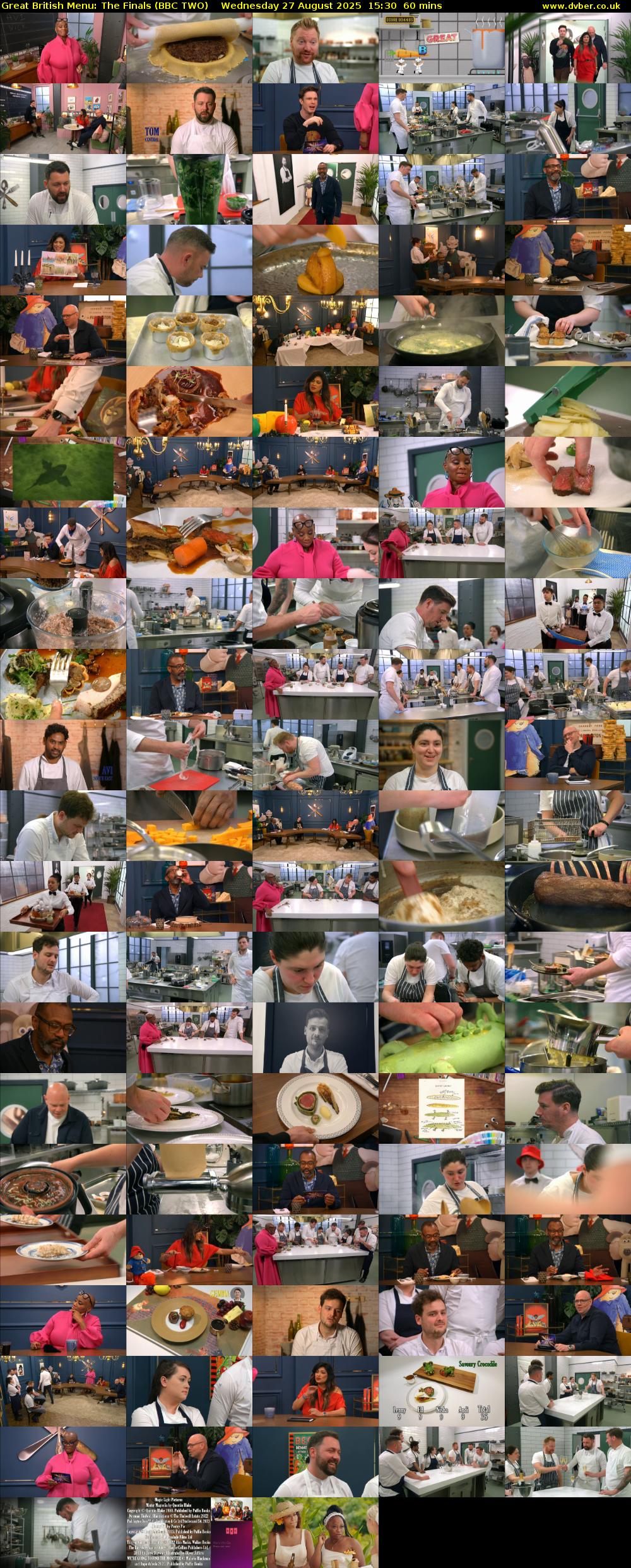Great British Menu: The Finals (BBC TWO) Wednesday 27 August 2025 15:30 - 16:30
