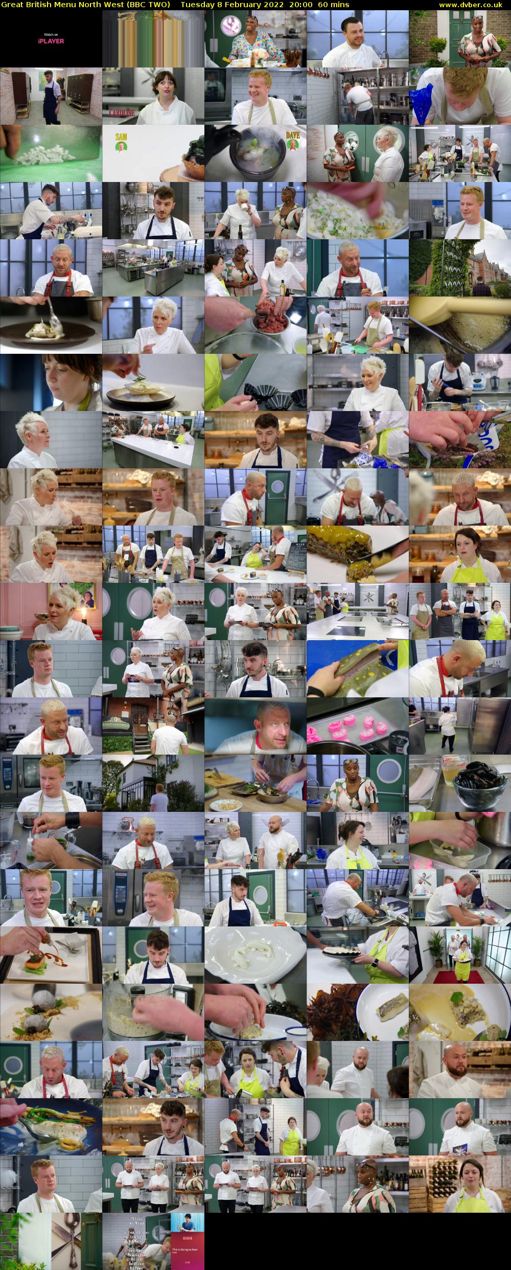 Great British Menu North West (BBC TWO) Tuesday 8 February 2022 20:00 - 21:00