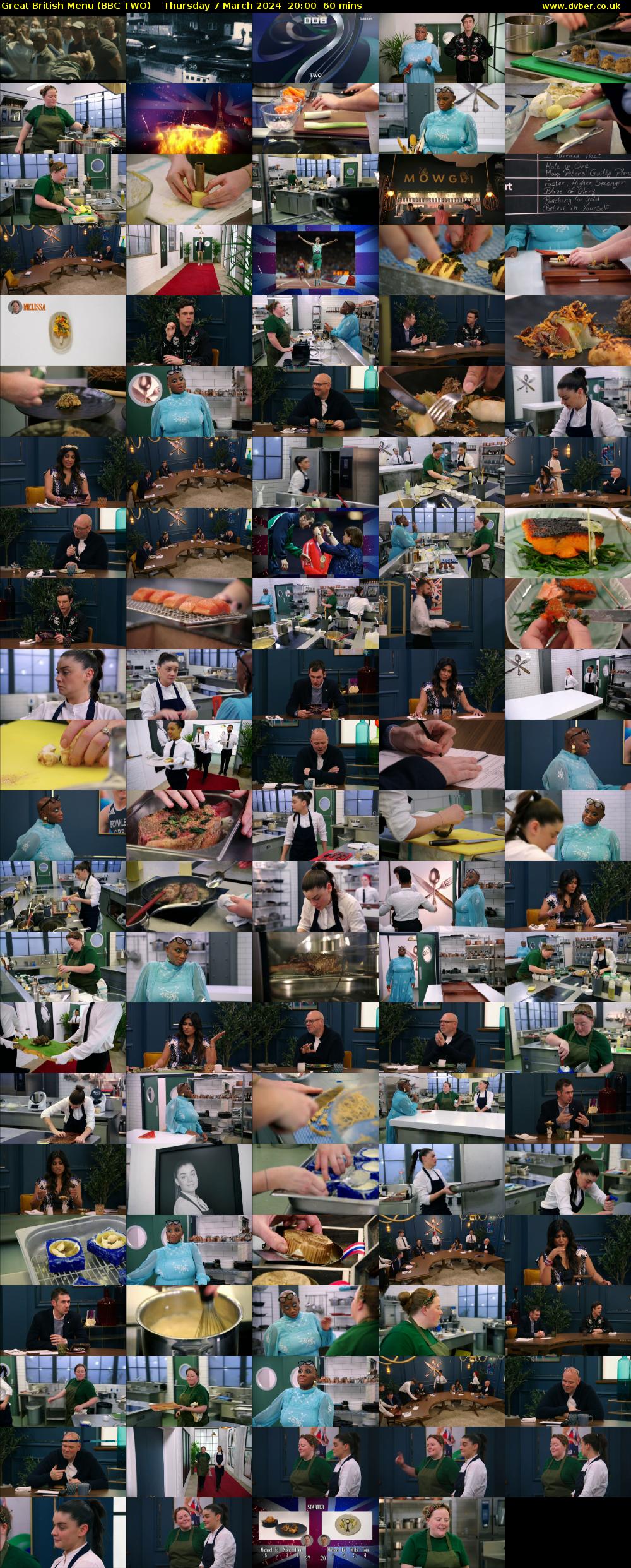 Great British Menu (BBC TWO) Thursday 7 March 2024 20:00 - 21:00