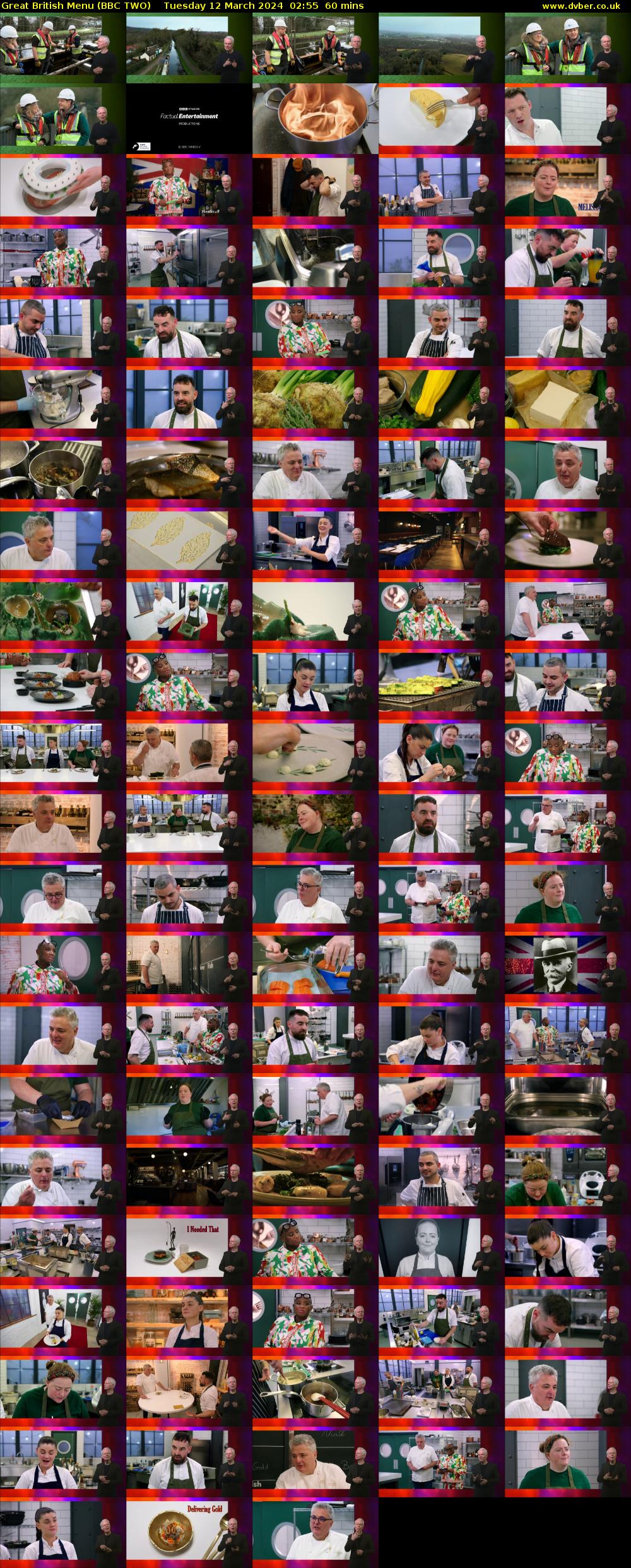 Great British Menu (BBC TWO) Tuesday 12 March 2024 02:55 - 03:55