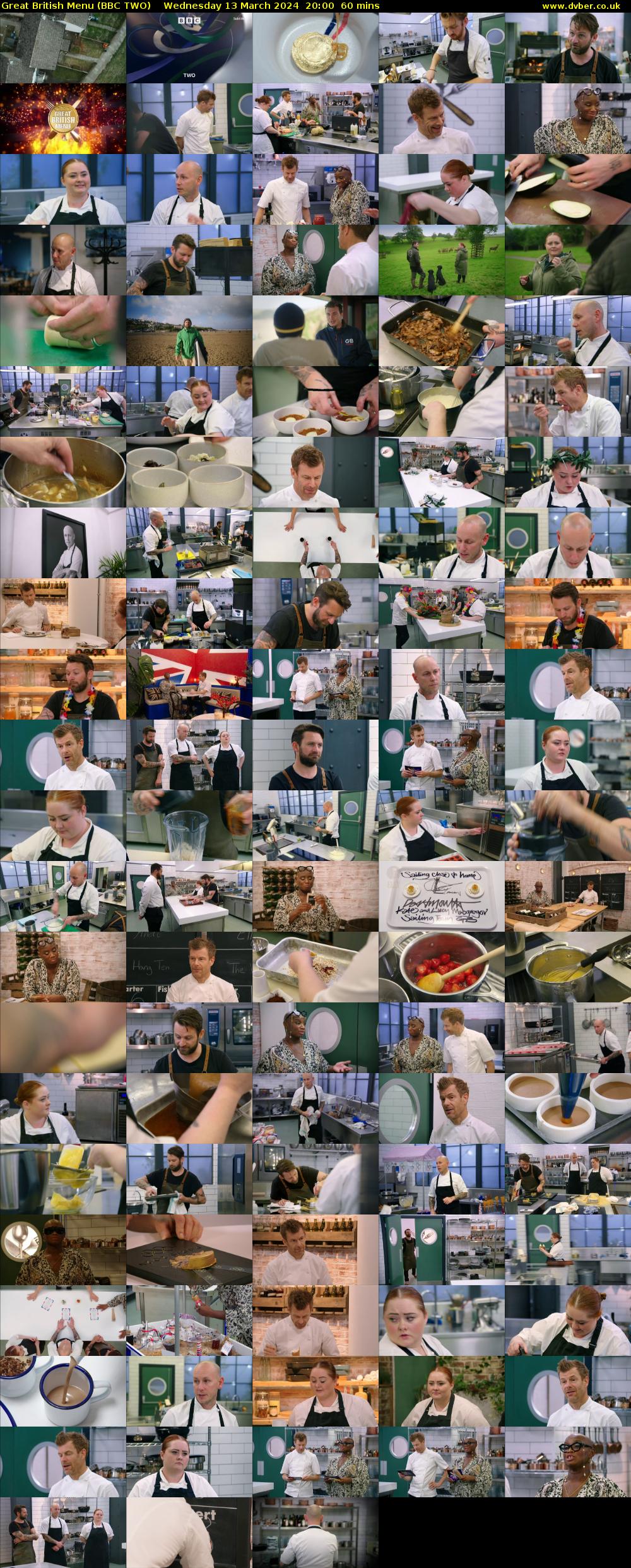 Great British Menu (BBC TWO) Wednesday 13 March 2024 20:00 - 21:00