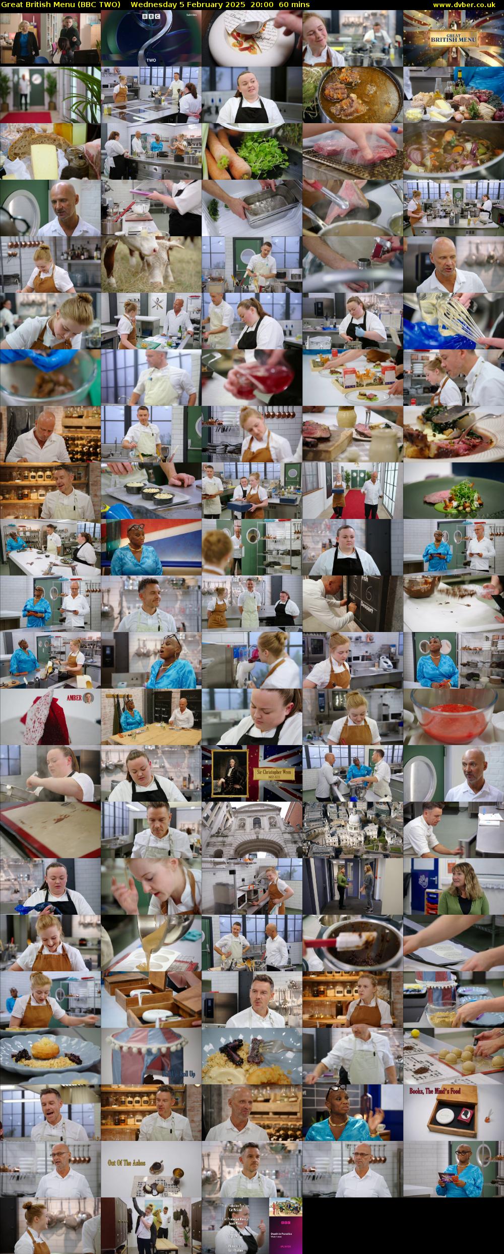 Great British Menu (BBC TWO) Wednesday 5 February 2025 20:00 - 21:00