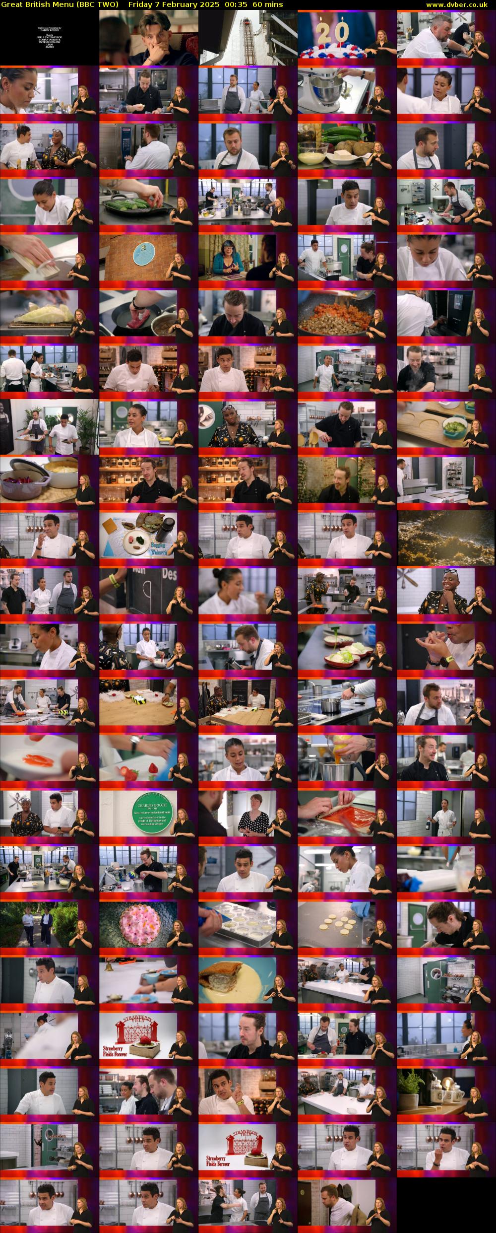 Great British Menu (BBC TWO) Friday 7 February 2025 00:35 - 01:35