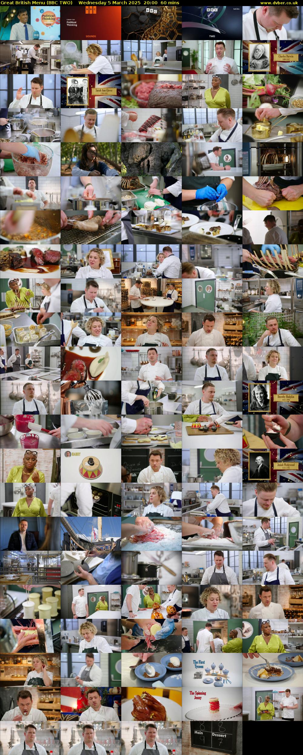 Great British Menu (BBC TWO) Wednesday 5 March 2025 20:00 - 21:00