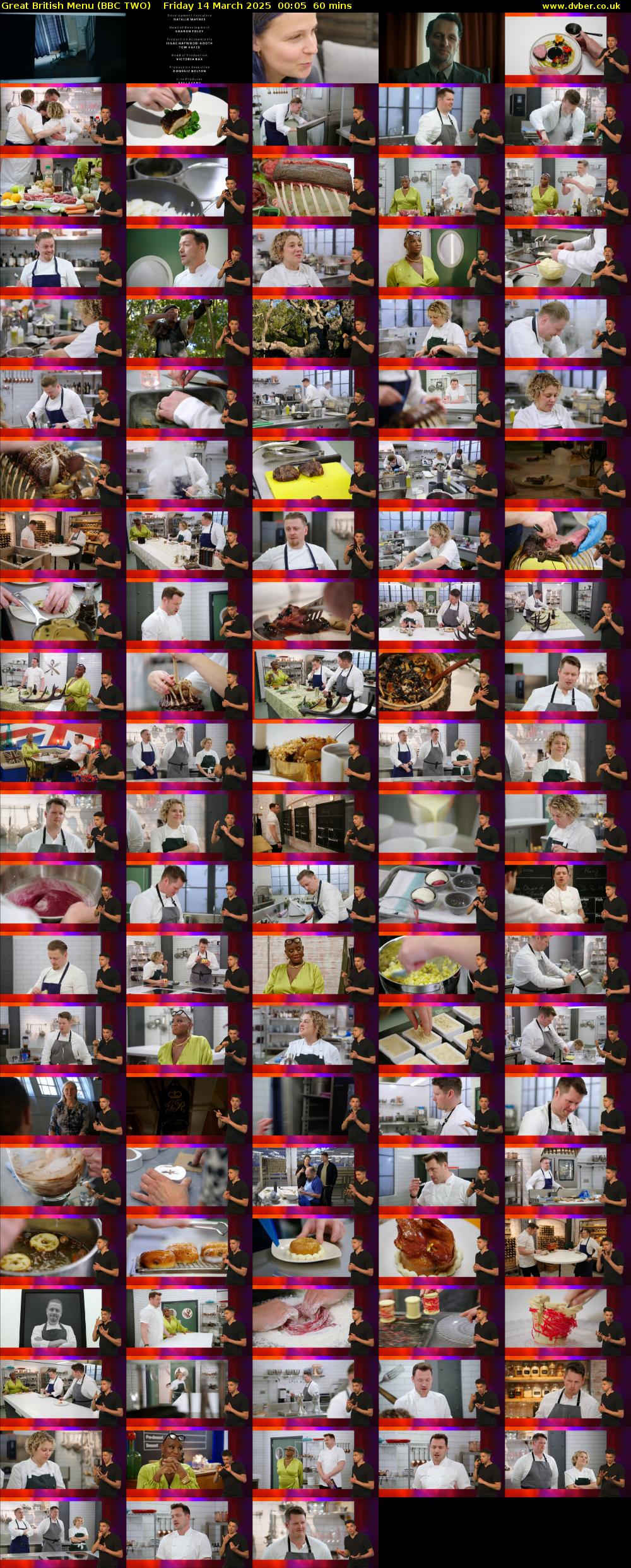 Great British Menu (BBC TWO) Friday 14 March 2025 00:05 - 01:05