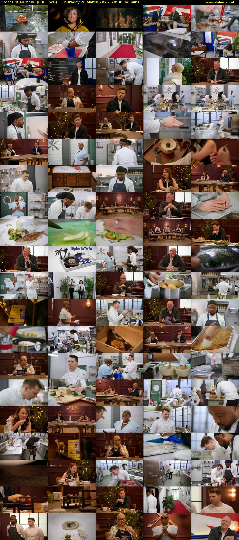 Great British Menu (BBC TWO) Thursday 20 March 2025 20:00 - 21:00