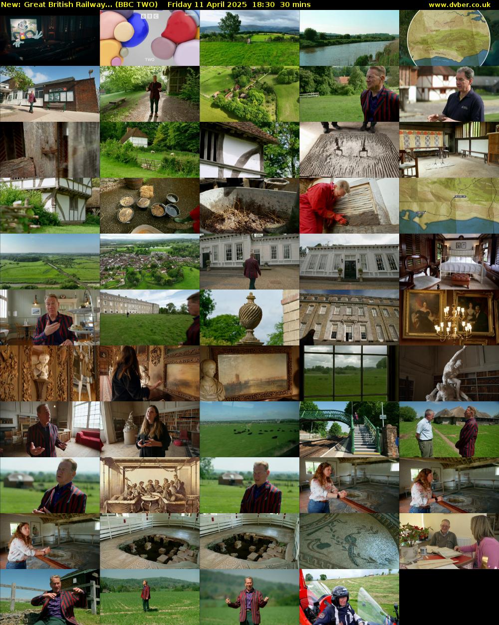 Great British Railway... (BBC TWO) Friday 11 April 2025 18:30 - 19:00