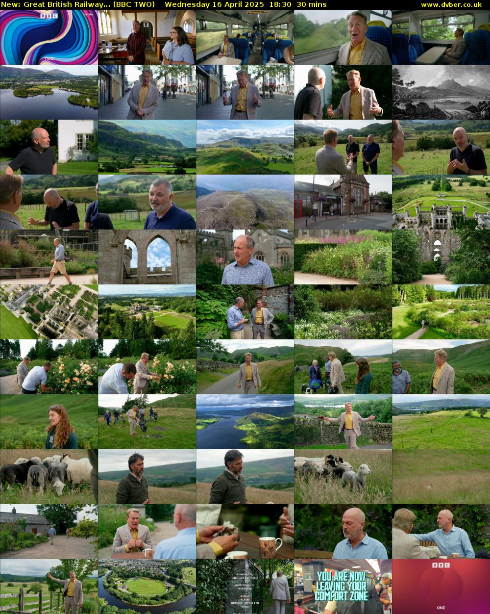 Great British Railway... (BBC TWO) Wednesday 16 April 2025 18:30 - 19:00