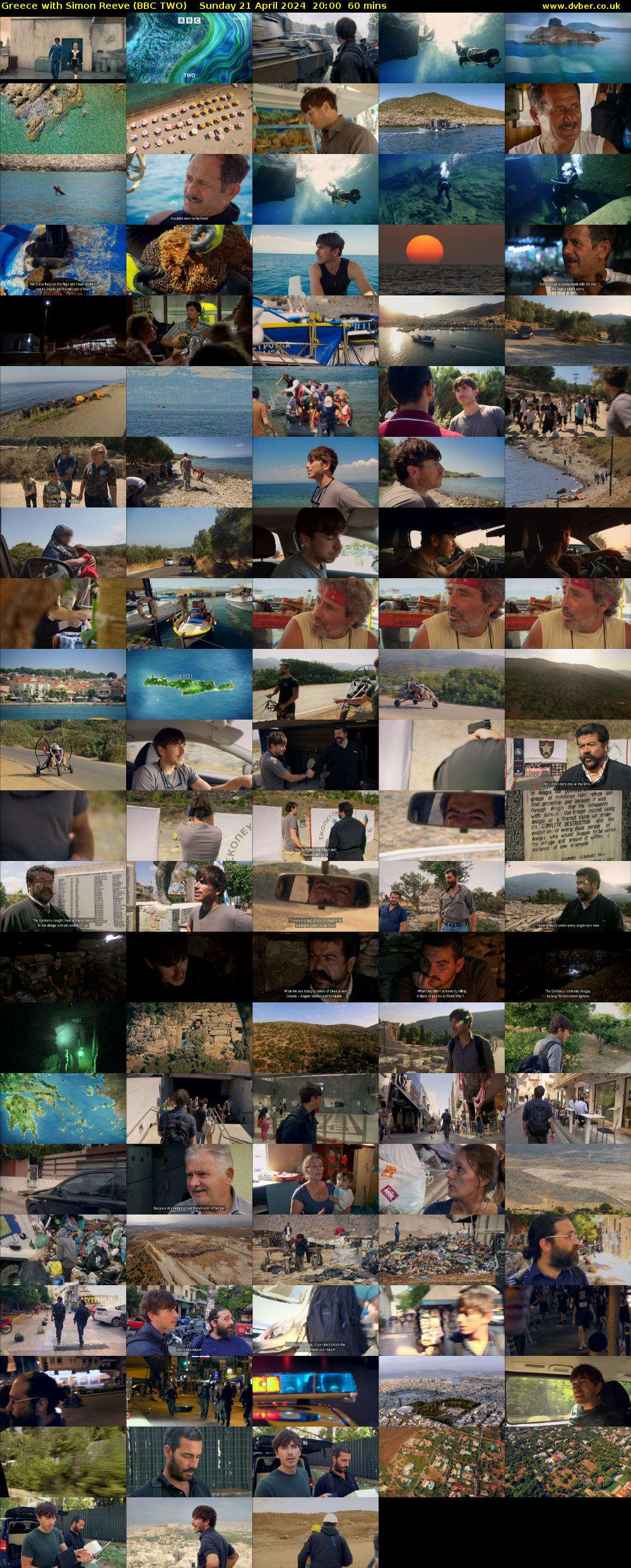 Greece with Simon Reeve (BBC TWO) Sunday 21 April 2024 20:00 - 21:00