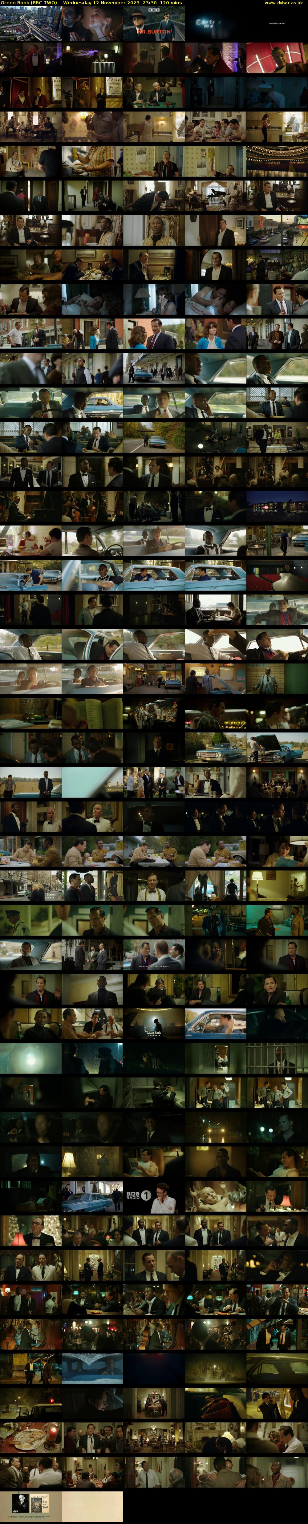 Green Book (BBC TWO) Wednesday 12 November 2025 23:30 - 01:30