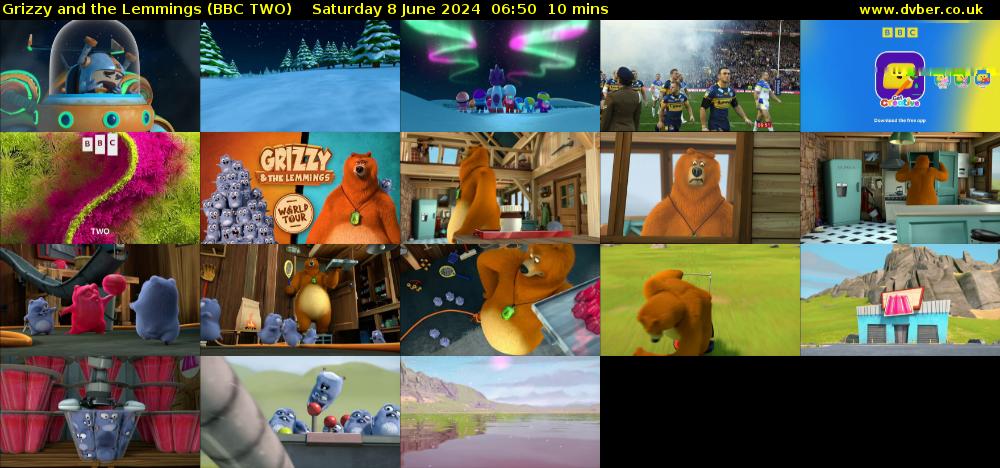 Grizzy and the Lemmings (BBC TWO) Saturday 8 June 2024 06:50 - 07:00
