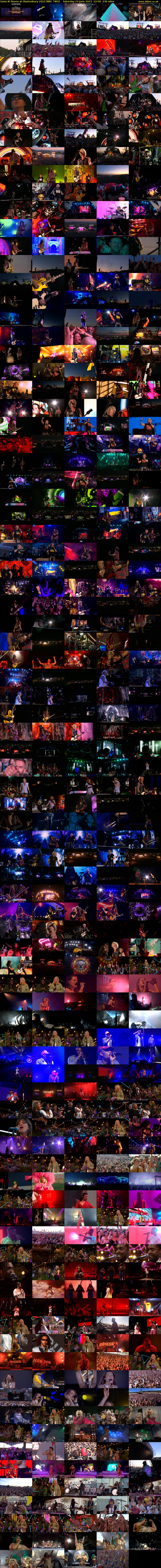 Guns N' Roses at Glastonbury 2023 (BBC TWO) Saturday 24 June 2023 22:00 - 02:00