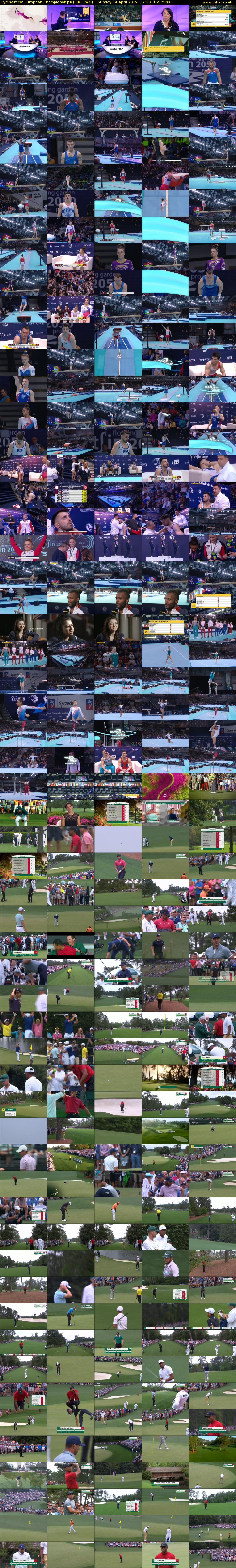 Gymnastics: European Championships (BBC TWO) Sunday 14 April 2019 12:30 - 15:15