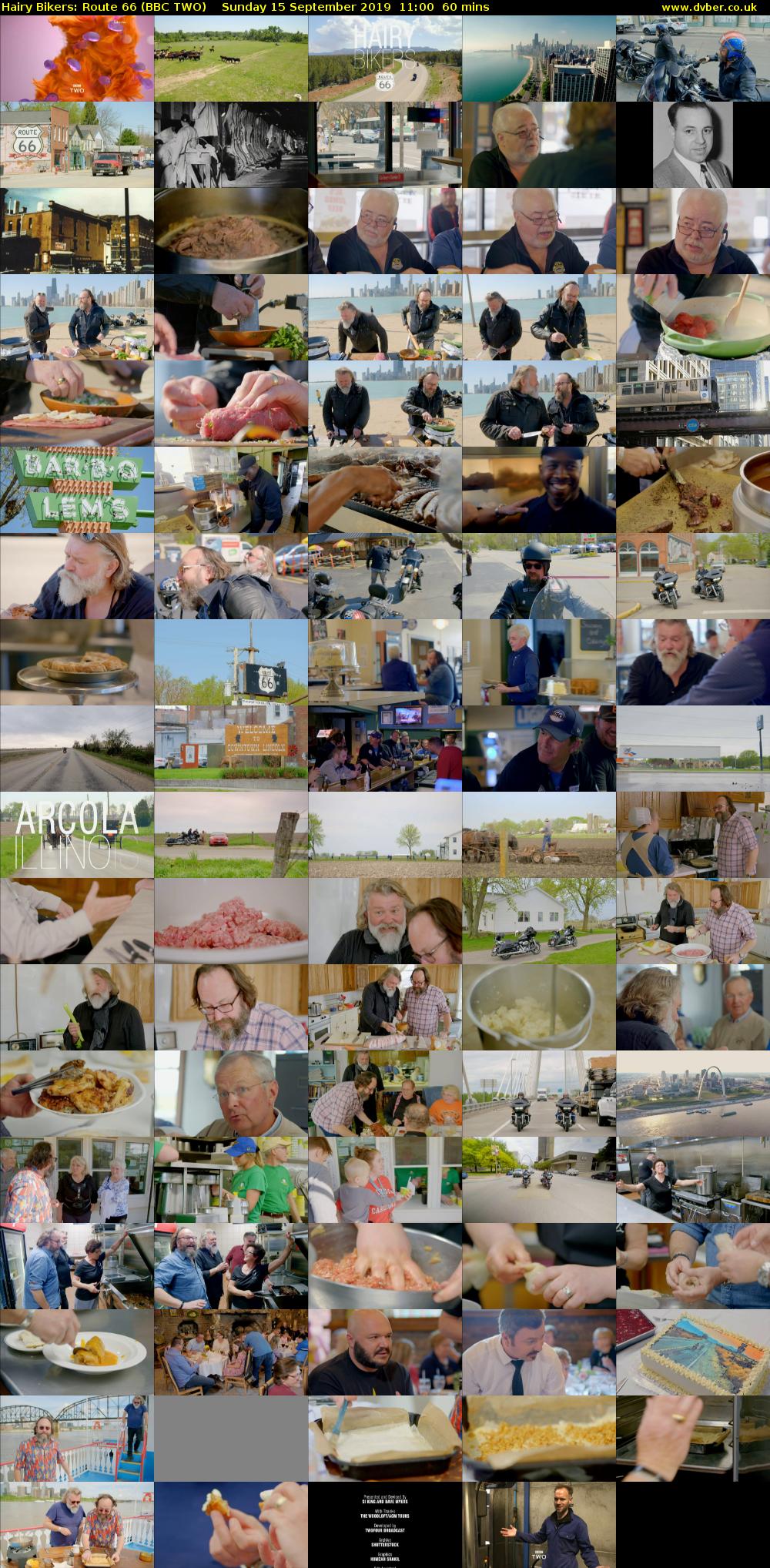 Hairy Bikers: Route 66 (BBC TWO) Sunday 15 September 2019 11:00 - 12:00