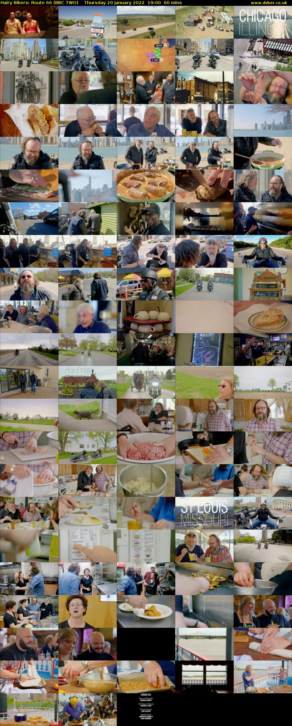 Hairy Bikers: Route 66 (BBC TWO) Thursday 20 January 2022 19:00 - 20:00