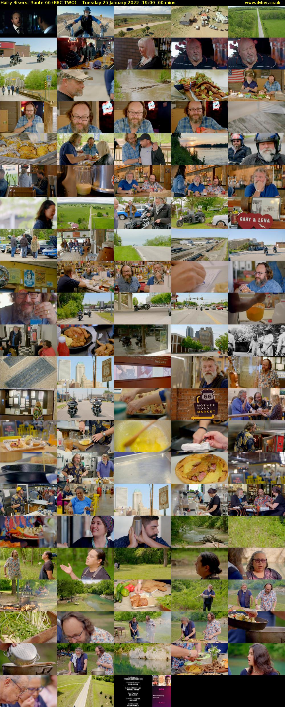 Hairy Bikers: Route 66 (BBC TWO) Tuesday 25 January 2022 19:00 - 20:00