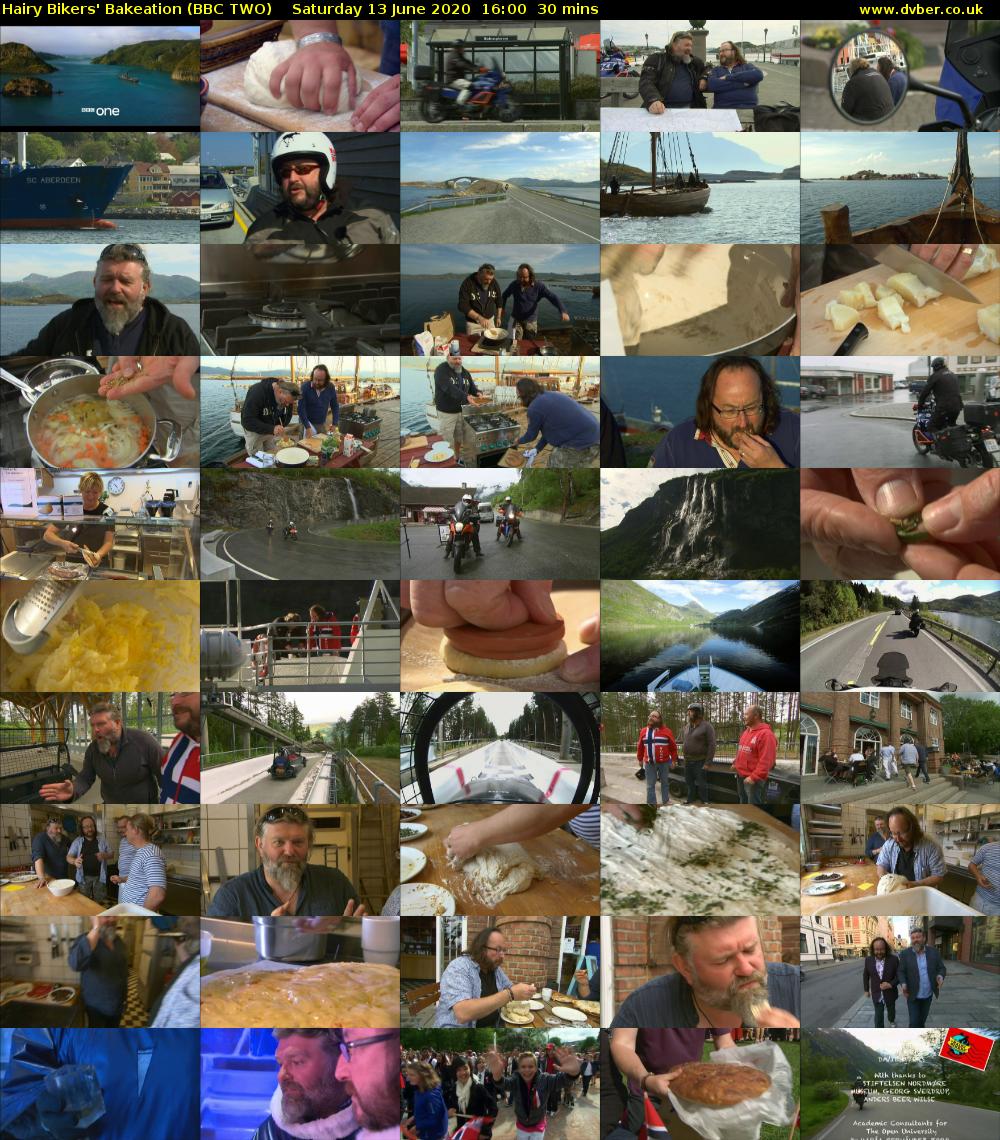 Hairy Bikers' Bakeation (BBC TWO) Saturday 13 June 2020 16:00 - 16:30