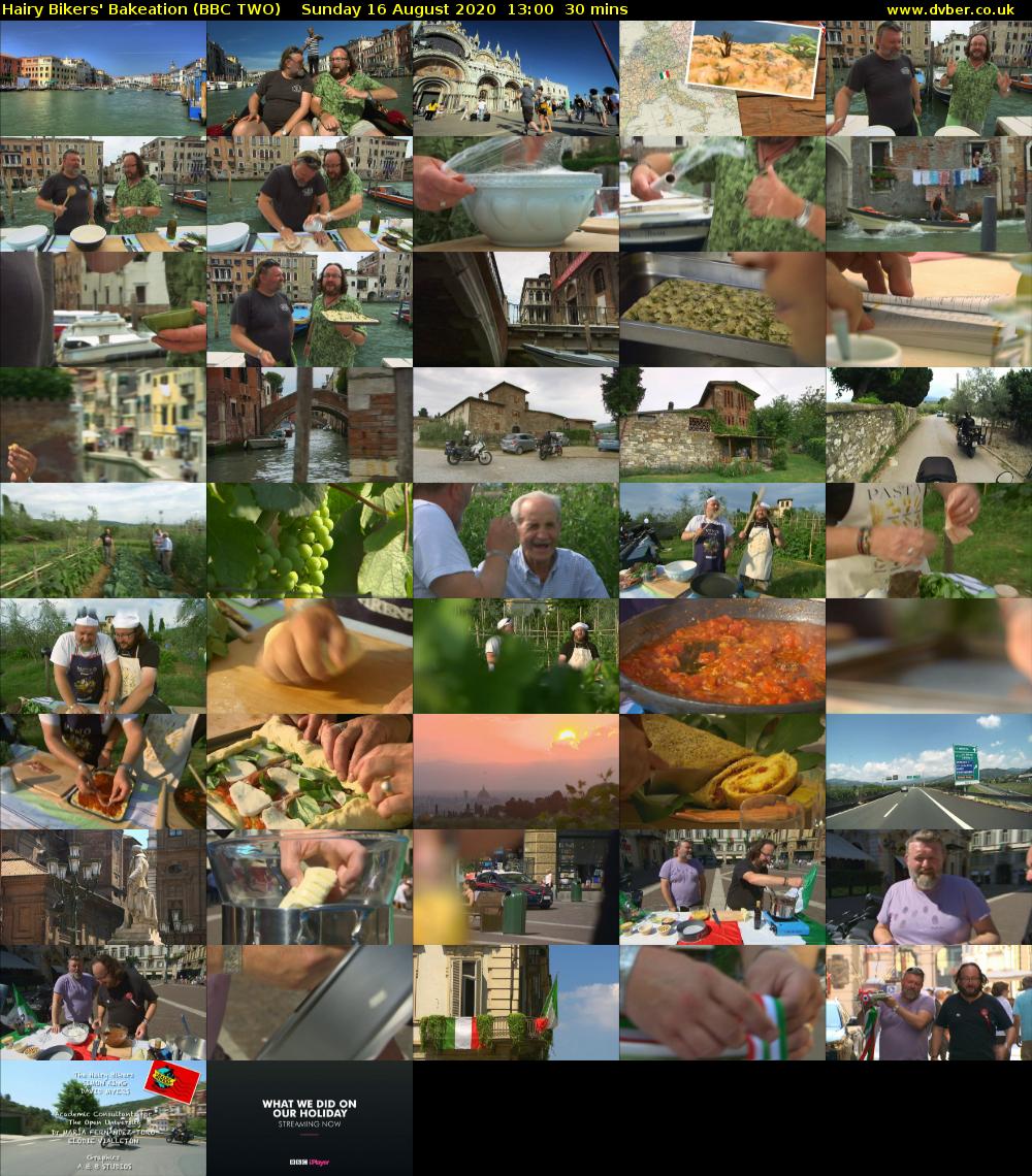 Hairy Bikers' Bakeation (BBC TWO) Sunday 16 August 2020 13:00 - 13:30