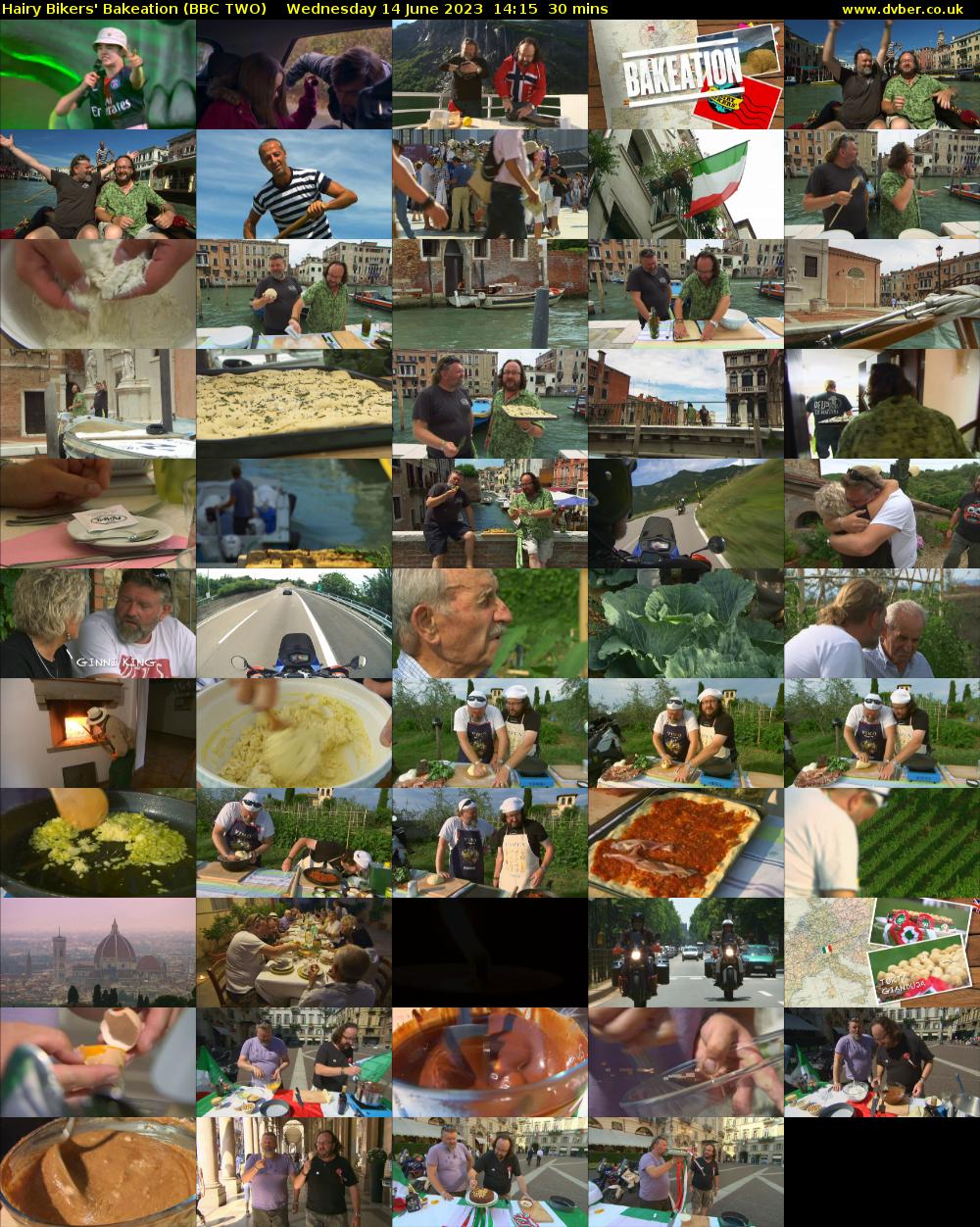 Hairy Bikers' Bakeation (BBC TWO) Wednesday 14 June 2023 14:15 - 14:45