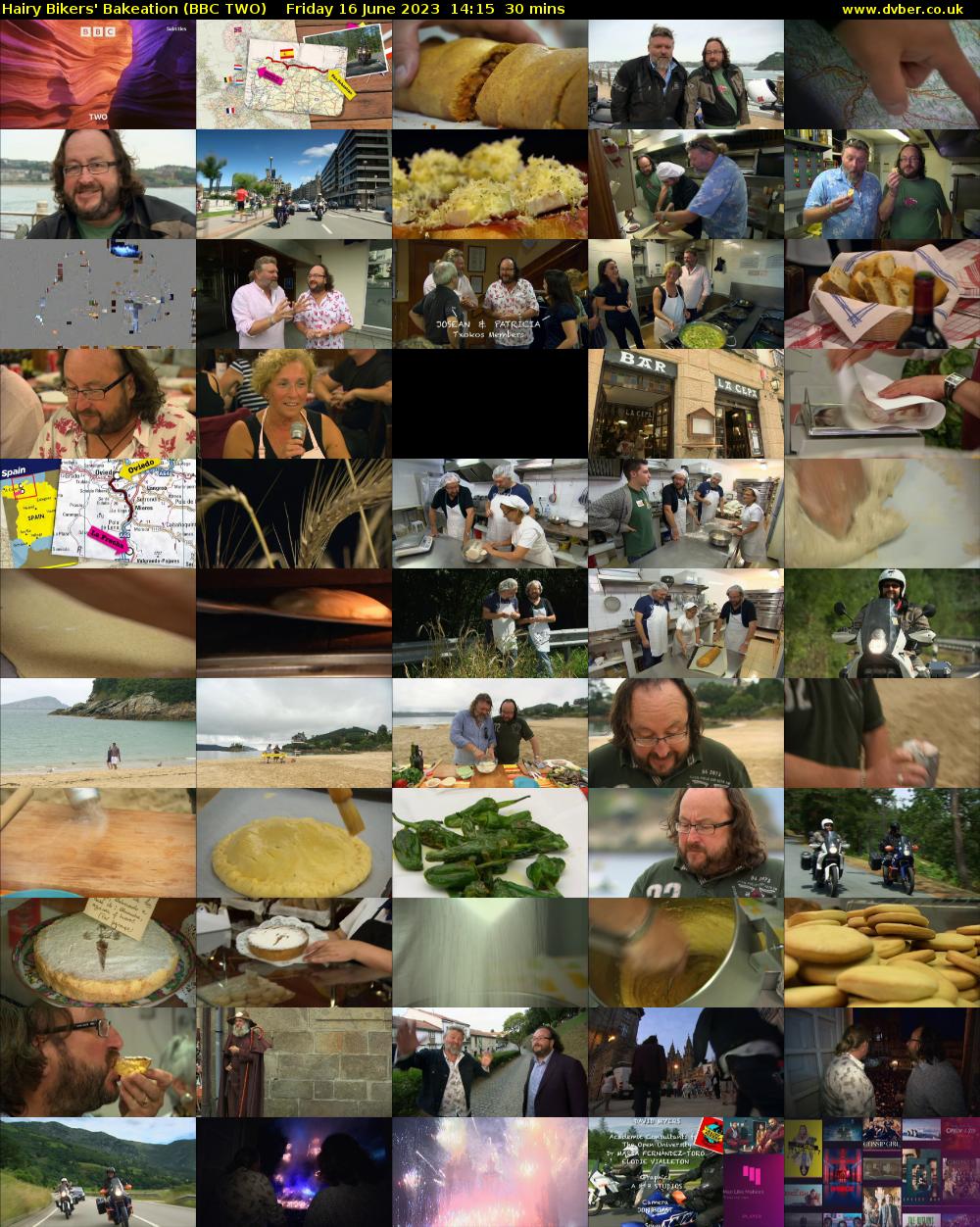 Hairy Bikers' Bakeation (BBC TWO) Friday 16 June 2023 14:15 - 14:45