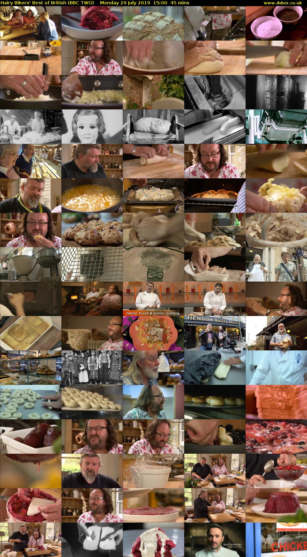 Hairy Bikers' Best of British (BBC TWO) Monday 29 July 2019 15:00 - 15:45