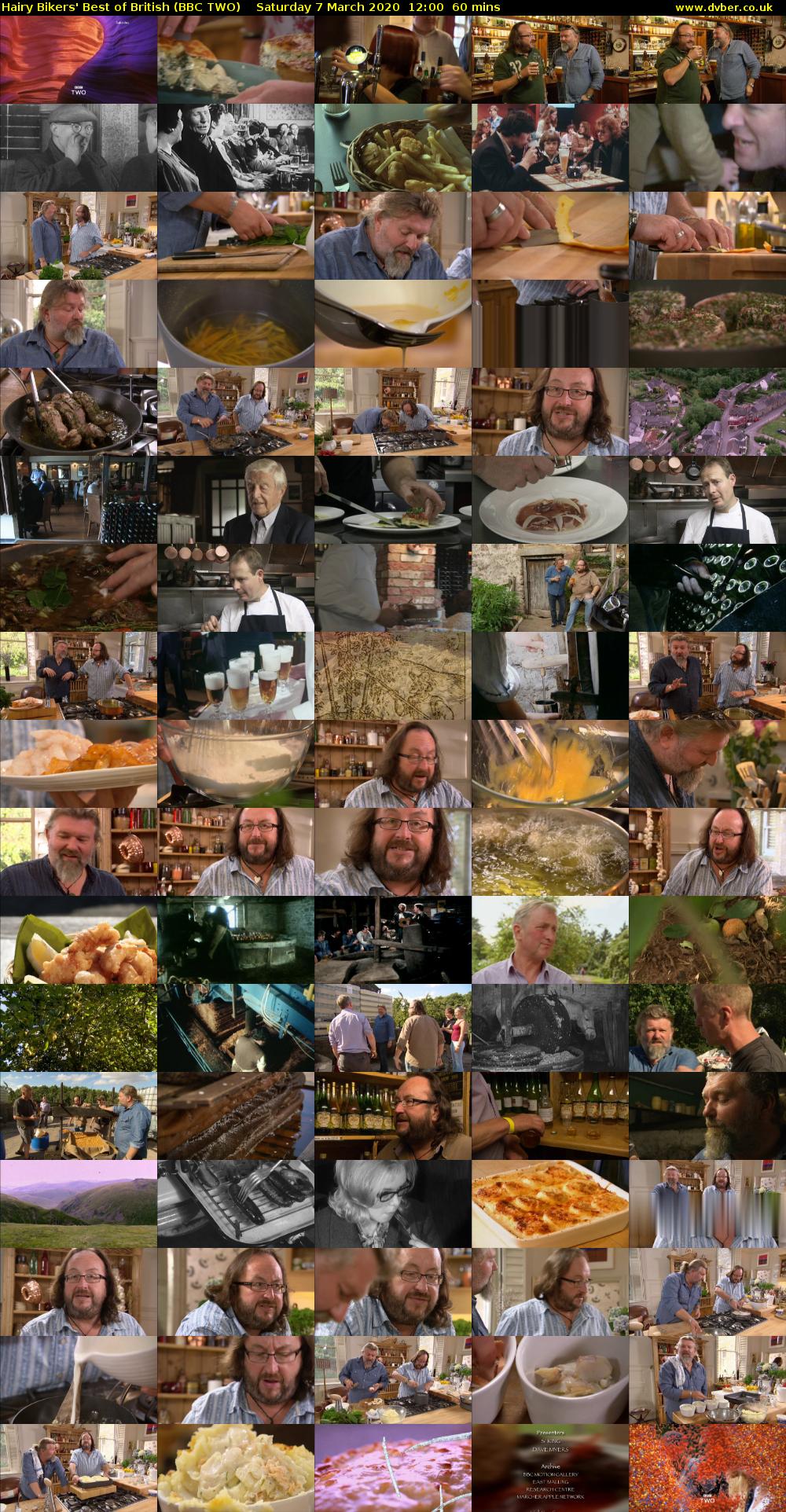 Hairy Bikers' Best of British (BBC TWO) Saturday 7 March 2020 12:00 - 13:00