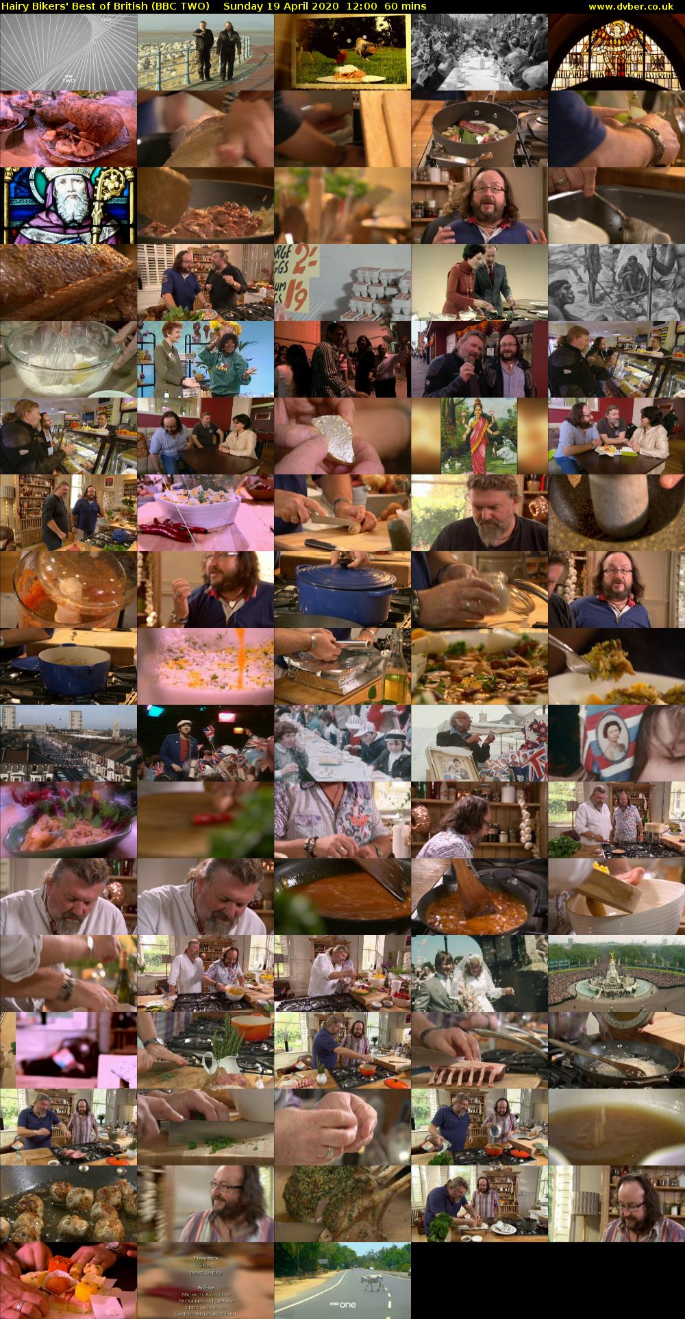 Hairy Bikers' Best of British (BBC TWO) Sunday 19 April 2020 12:00 - 13:00