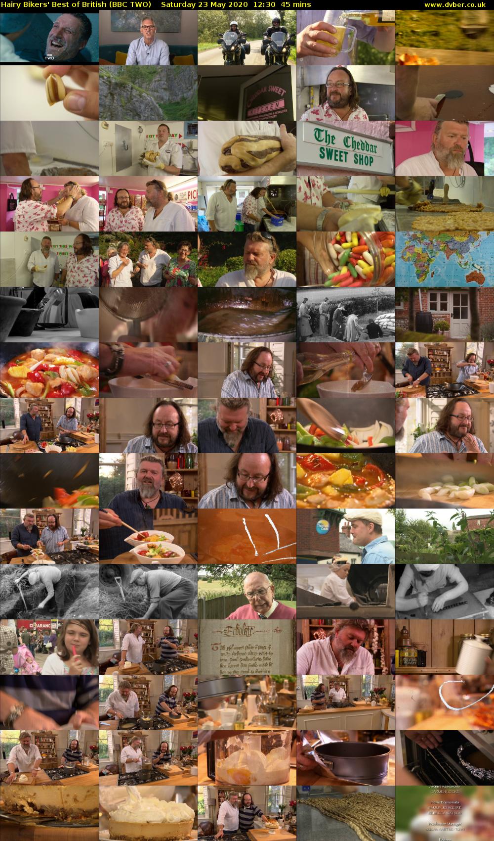 Hairy Bikers' Best of British (BBC TWO) Saturday 23 May 2020 12:30 - 13:15