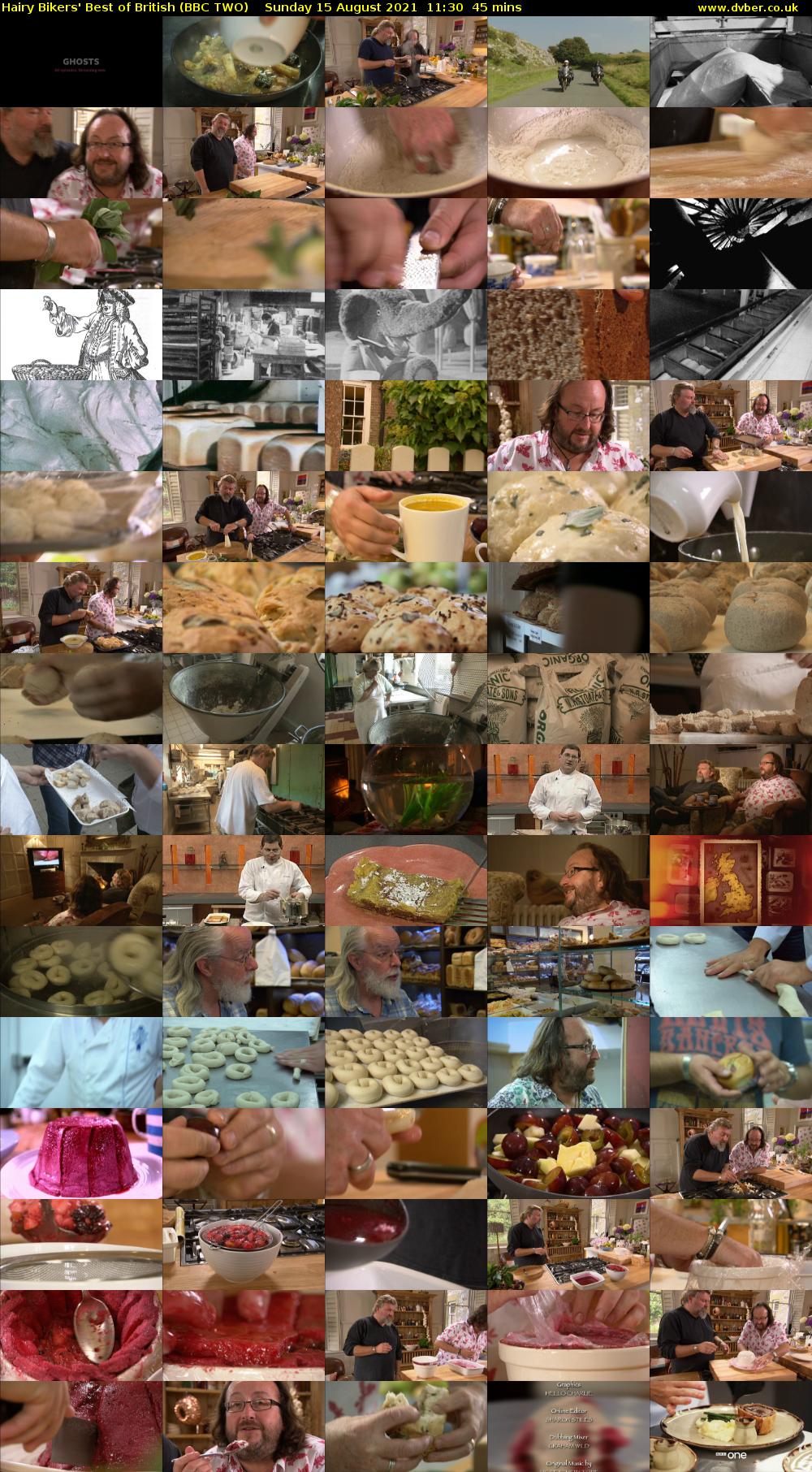 Hairy Bikers' Best of British (BBC TWO) Sunday 15 August 2021 11:30 - 12:15