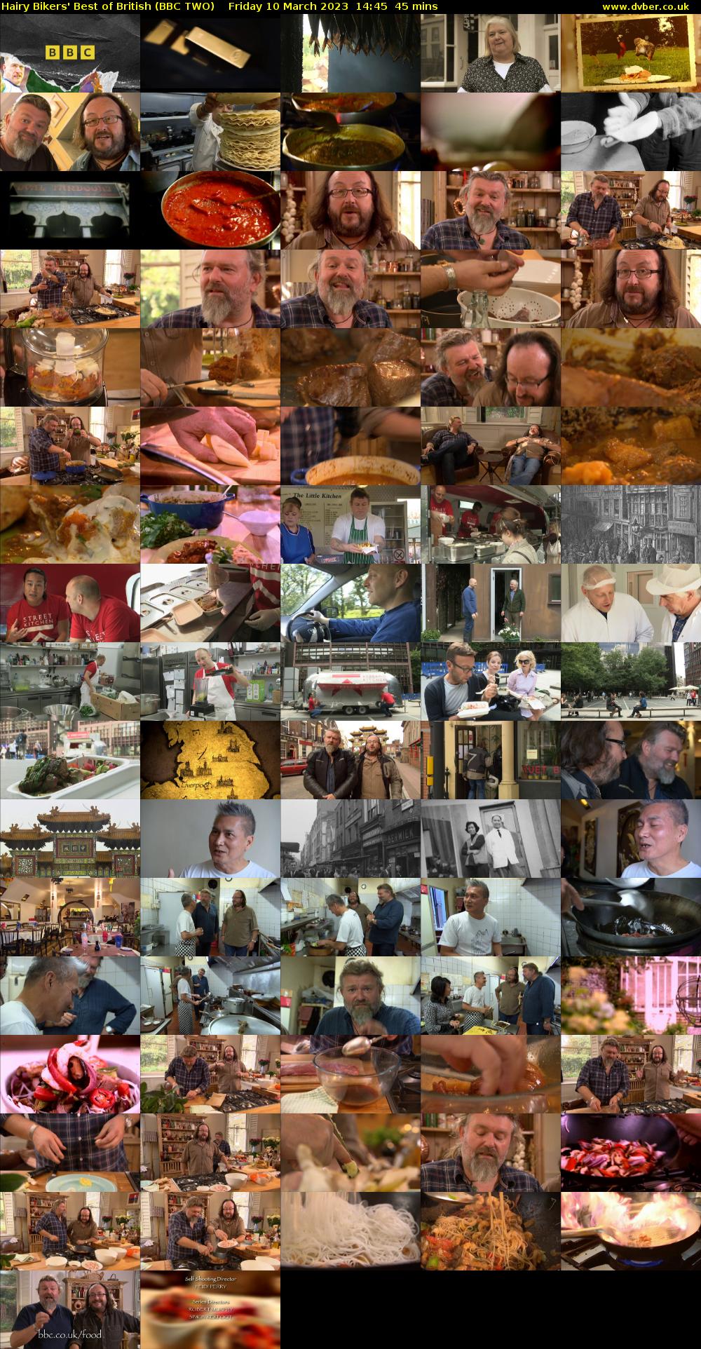 Hairy Bikers' Best of British (BBC TWO) Friday 10 March 2023 14:45 - 15:30