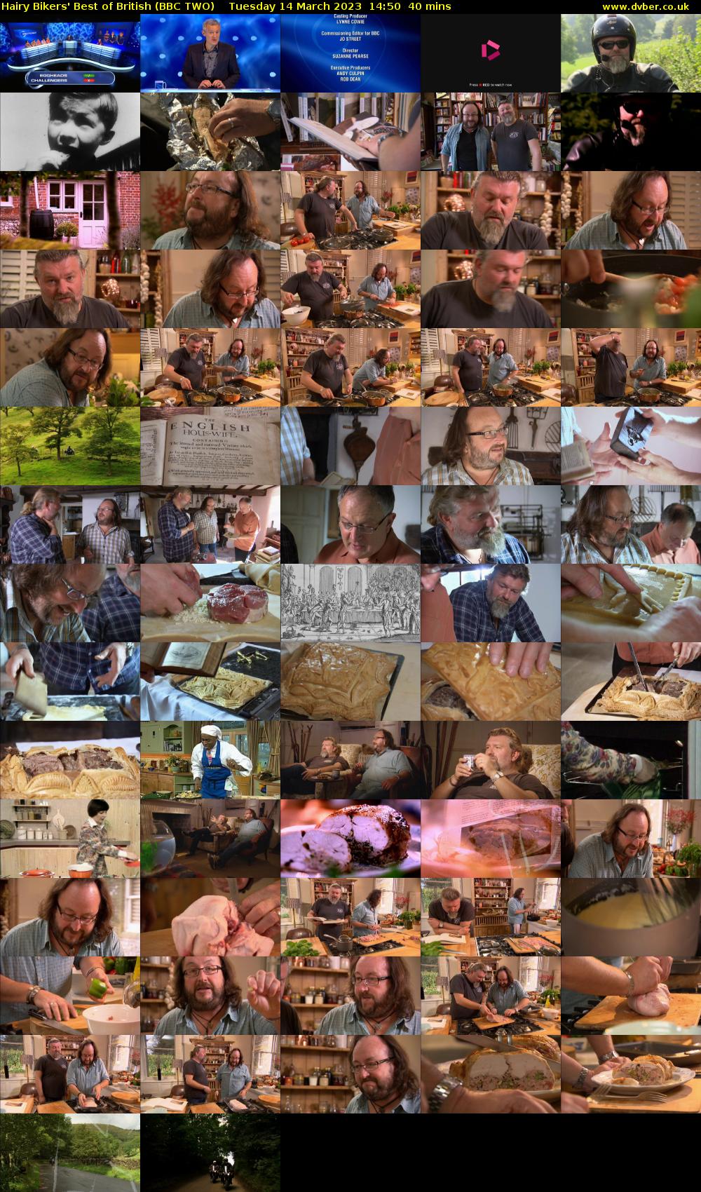 Hairy Bikers' Best of British (BBC TWO) Tuesday 14 March 2023 14:50 - 15:30