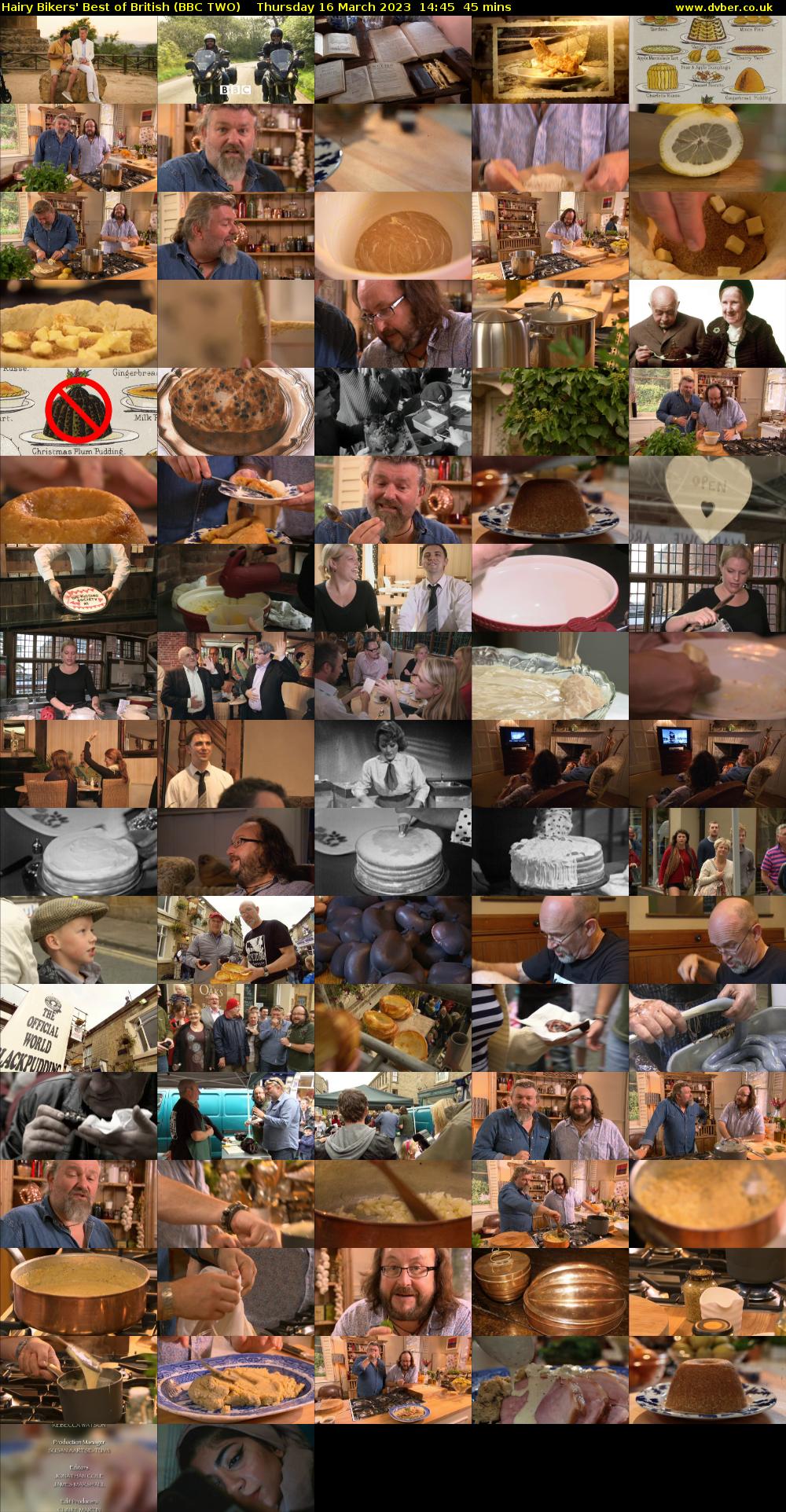Hairy Bikers' Best of British (BBC TWO) Thursday 16 March 2023 14:45 - 15:30