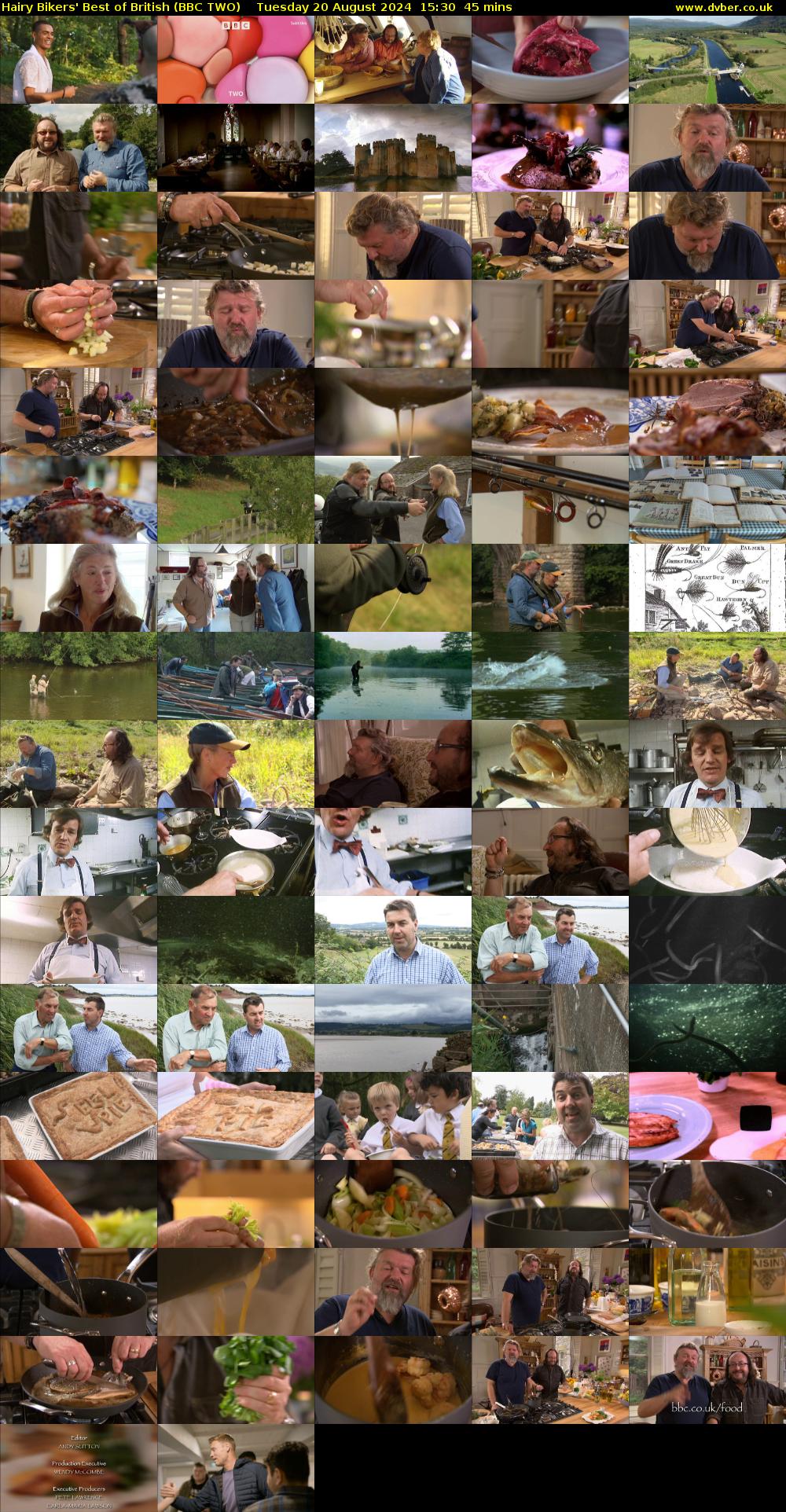 Hairy Bikers' Best of British (BBC TWO) Tuesday 20 August 2024 15:30 - 16:15