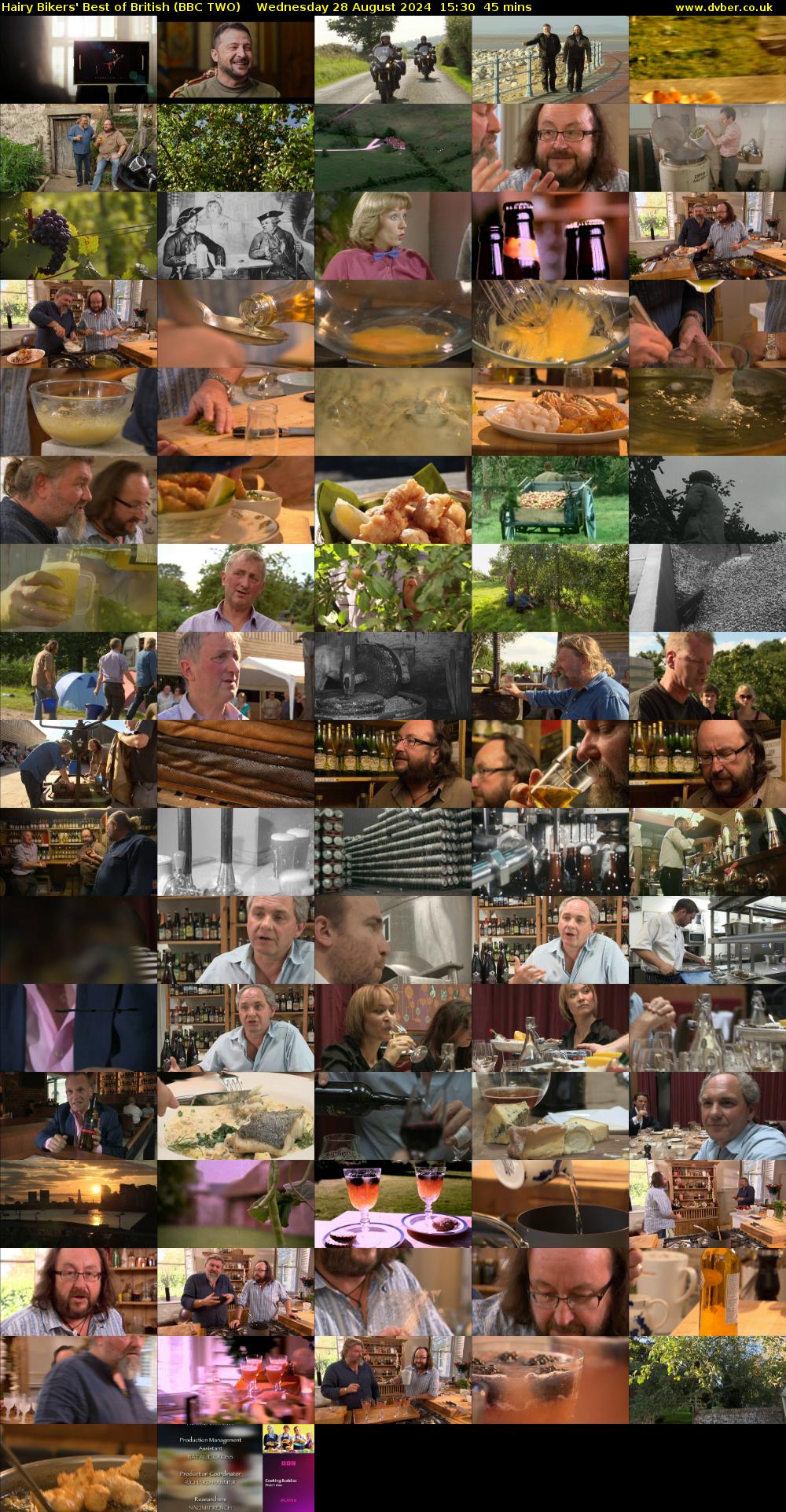 Hairy Bikers' Best of British (BBC TWO) Wednesday 28 August 2024 15:30 - 16:15