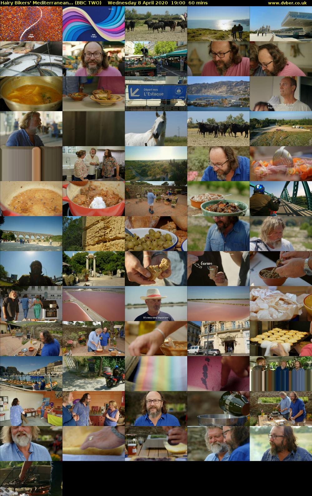 Hairy Bikers' Mediterranean... (BBC TWO) Wednesday 8 April 2020 19:00 - 20:00