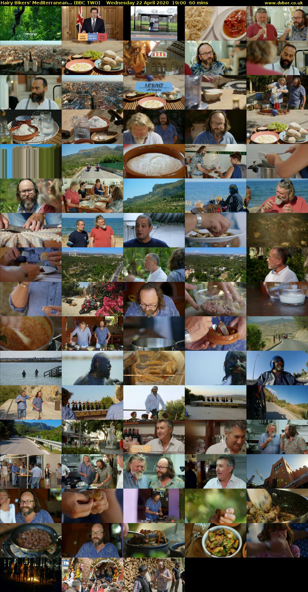 Hairy Bikers' Mediterranean... (BBC TWO) Wednesday 22 April 2020 19:00 - 20:00